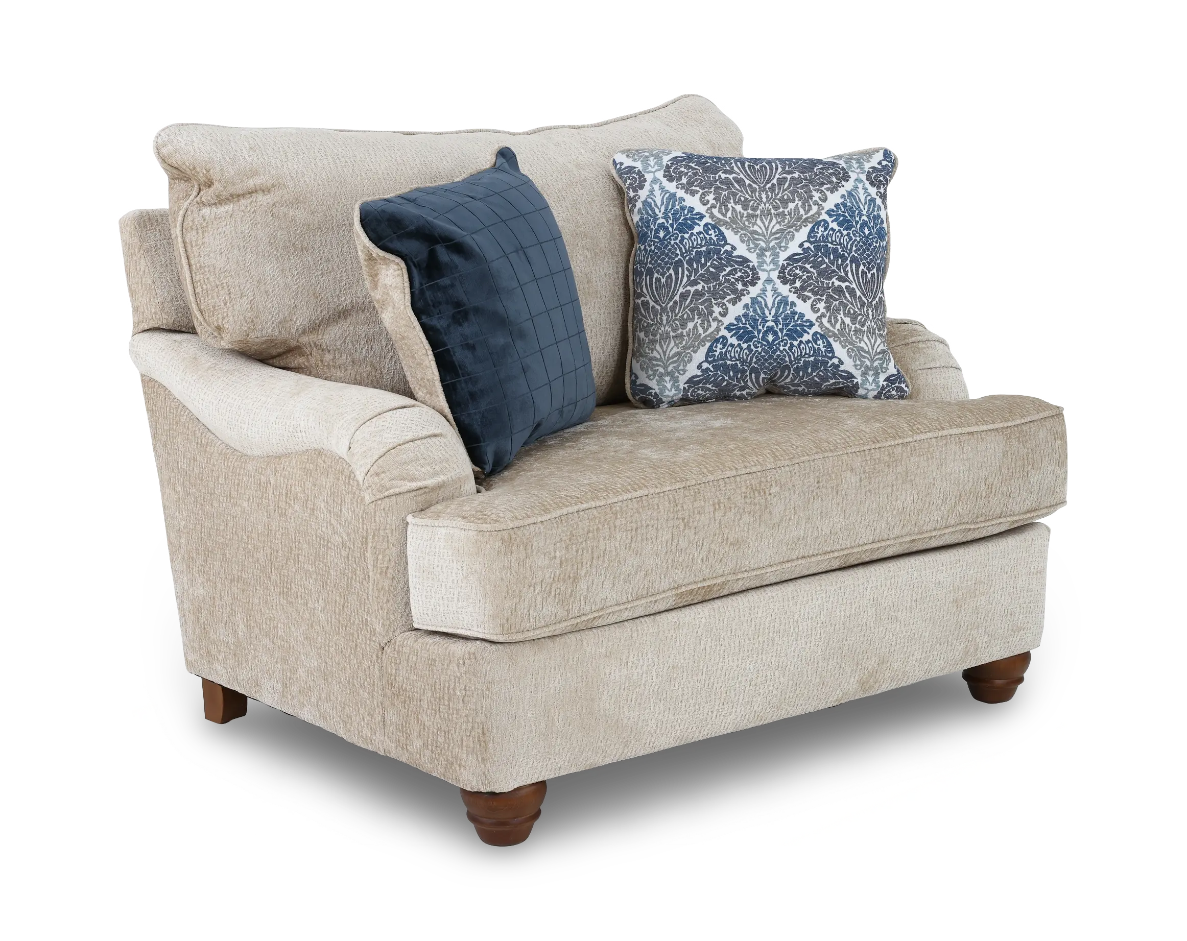 Culver Dune Beige Chair and a Half-1