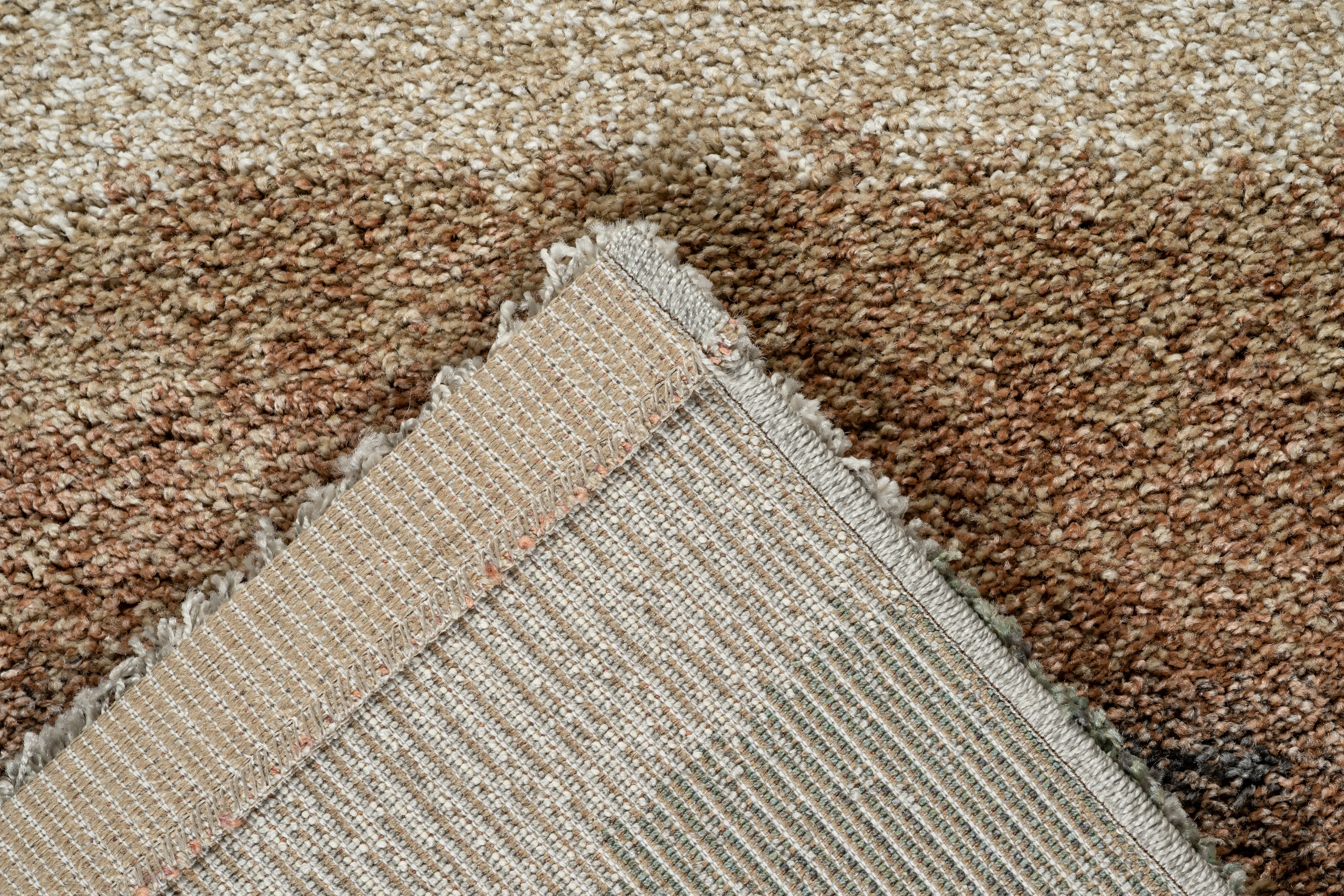 Granada 5 x 8 Heathered Rust and Sage Earth Tone Area Rug-6
