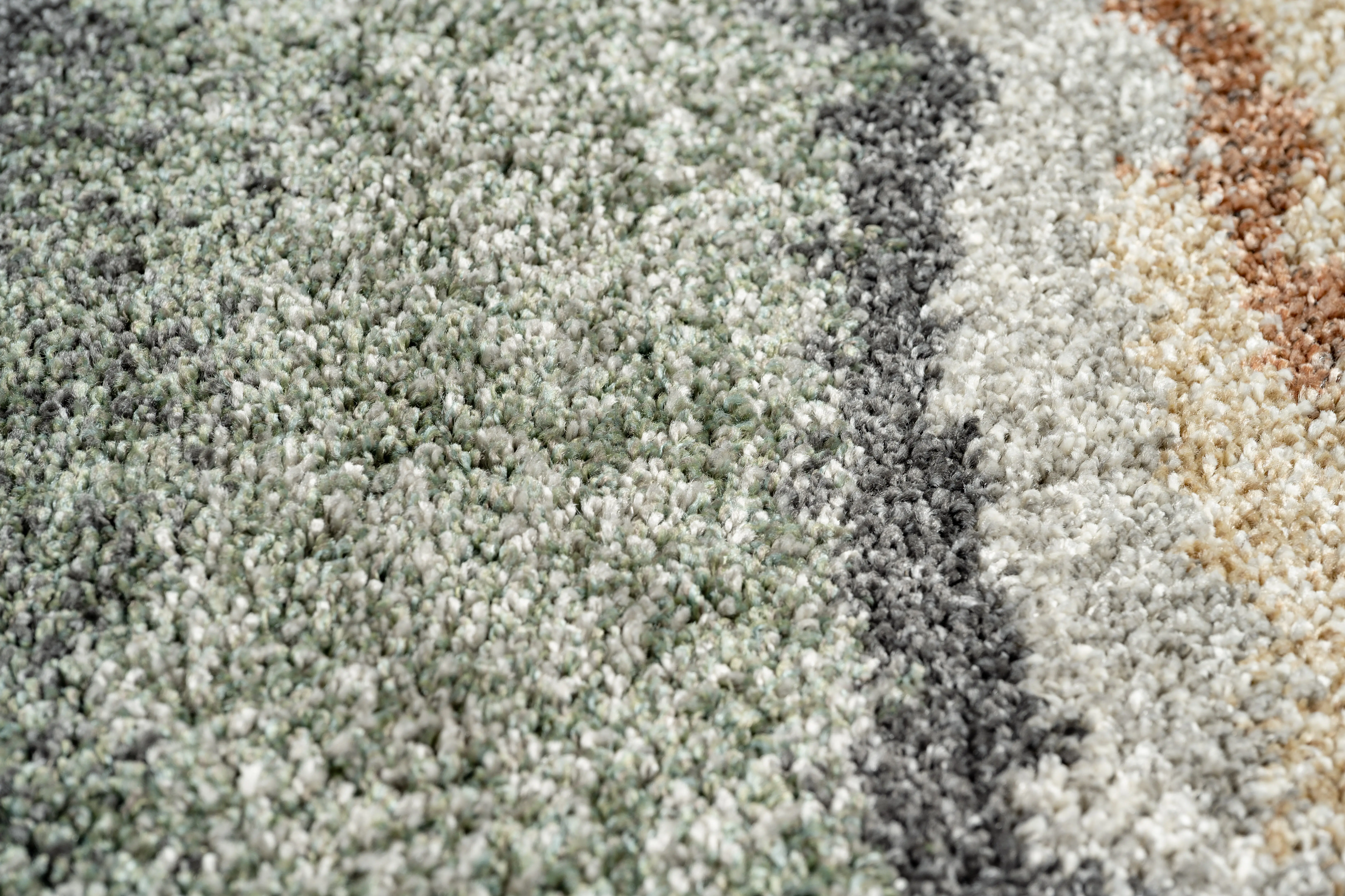 Granada 5 x 8 Heathered Rust and Sage Earth Tone Area Rug-7