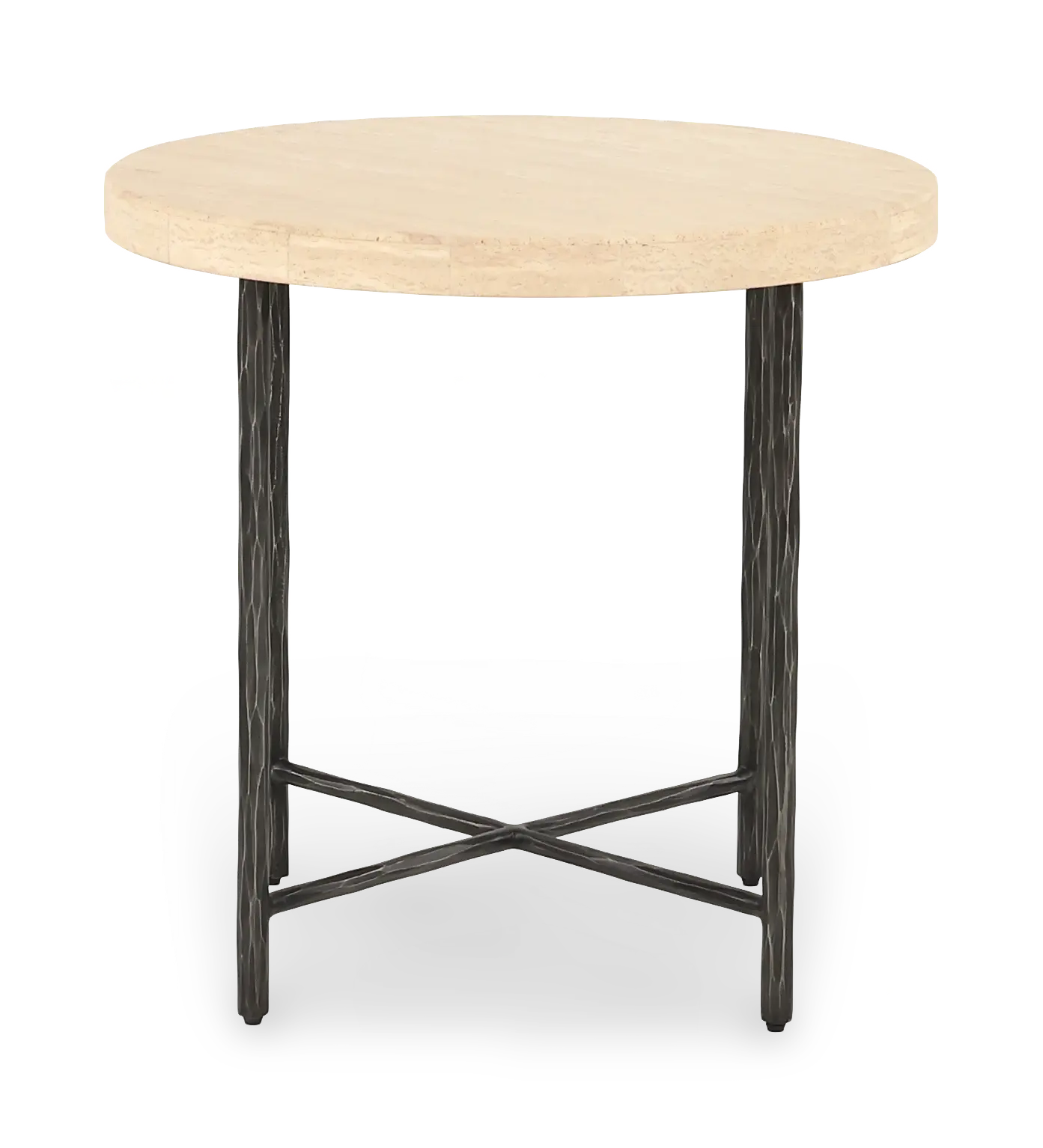 6820-80116-00 Bennett Black and Tan Side Table-1