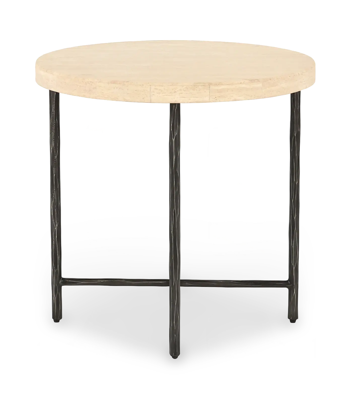 6820-80116-00 Bennett Black and Tan Side Table-4