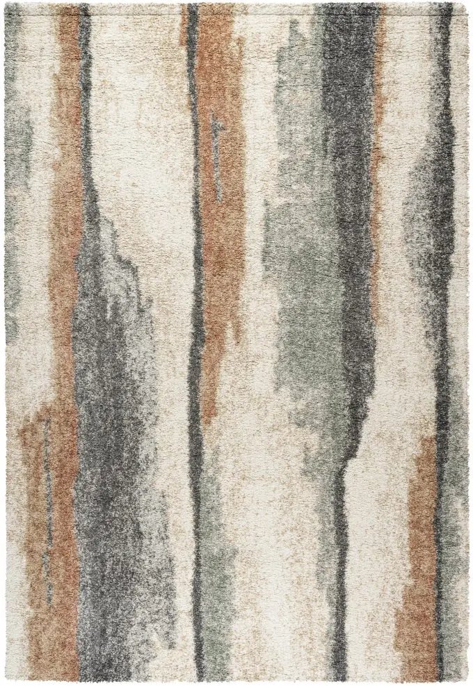 Granada 5 x 8 Rust and Sage Brush Stroke Earth Tone Area Rug-1
