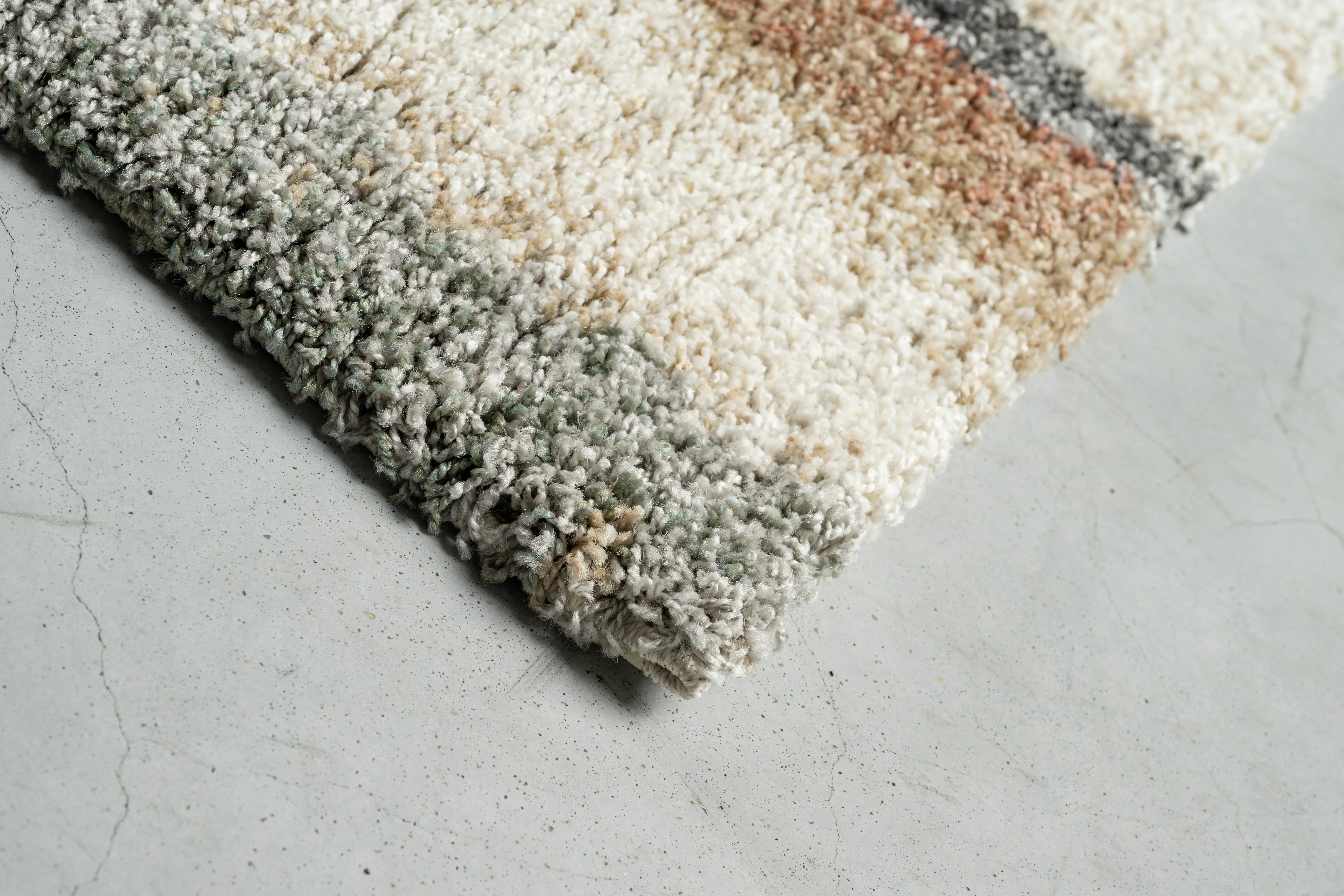 Granada 5 x 8 Rust and Sage Brush Stroke Earth Tone Area Rug-5