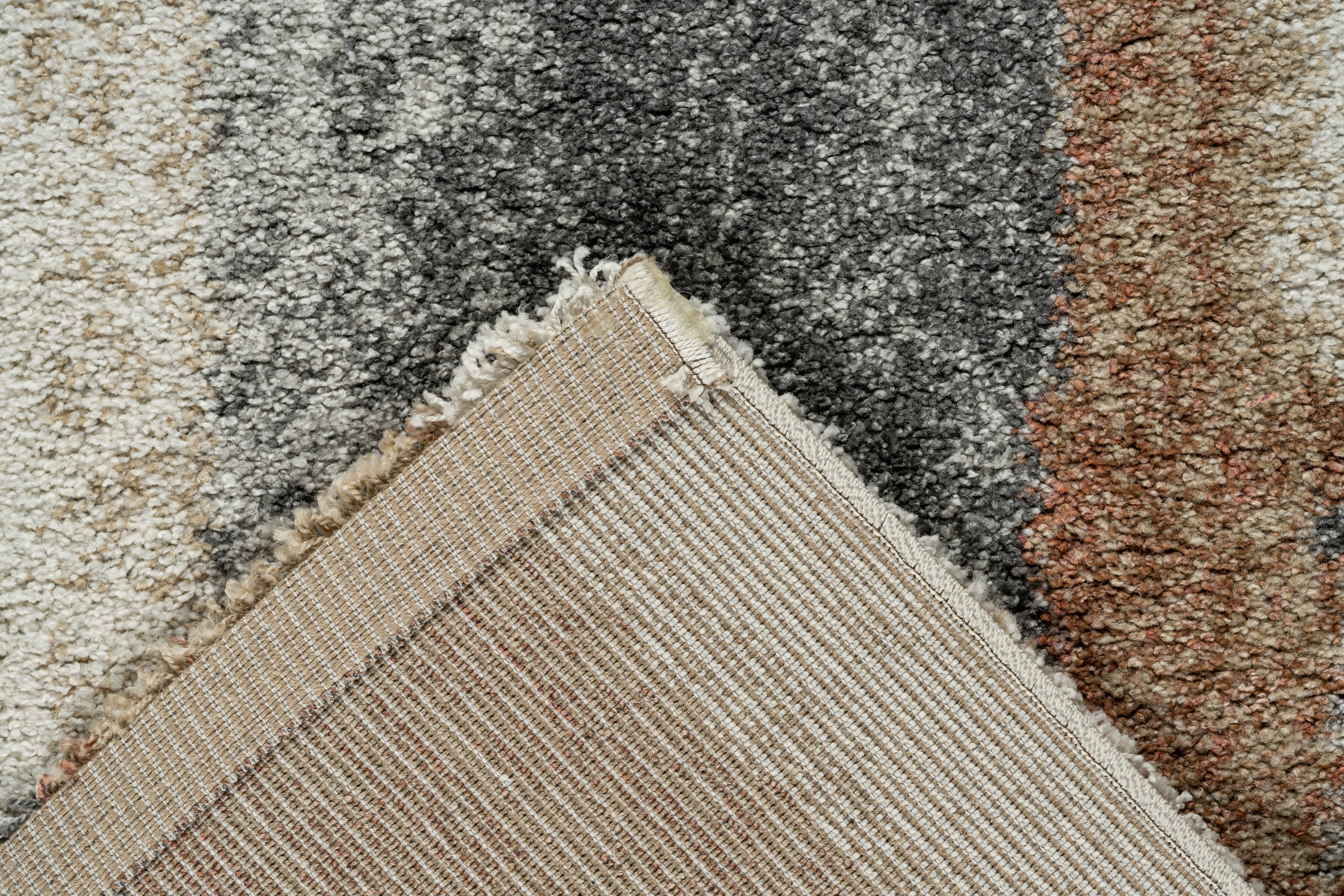 Granada 5 x 8 Rust and Sage Brush Stroke Earth Tone Area Rug-6