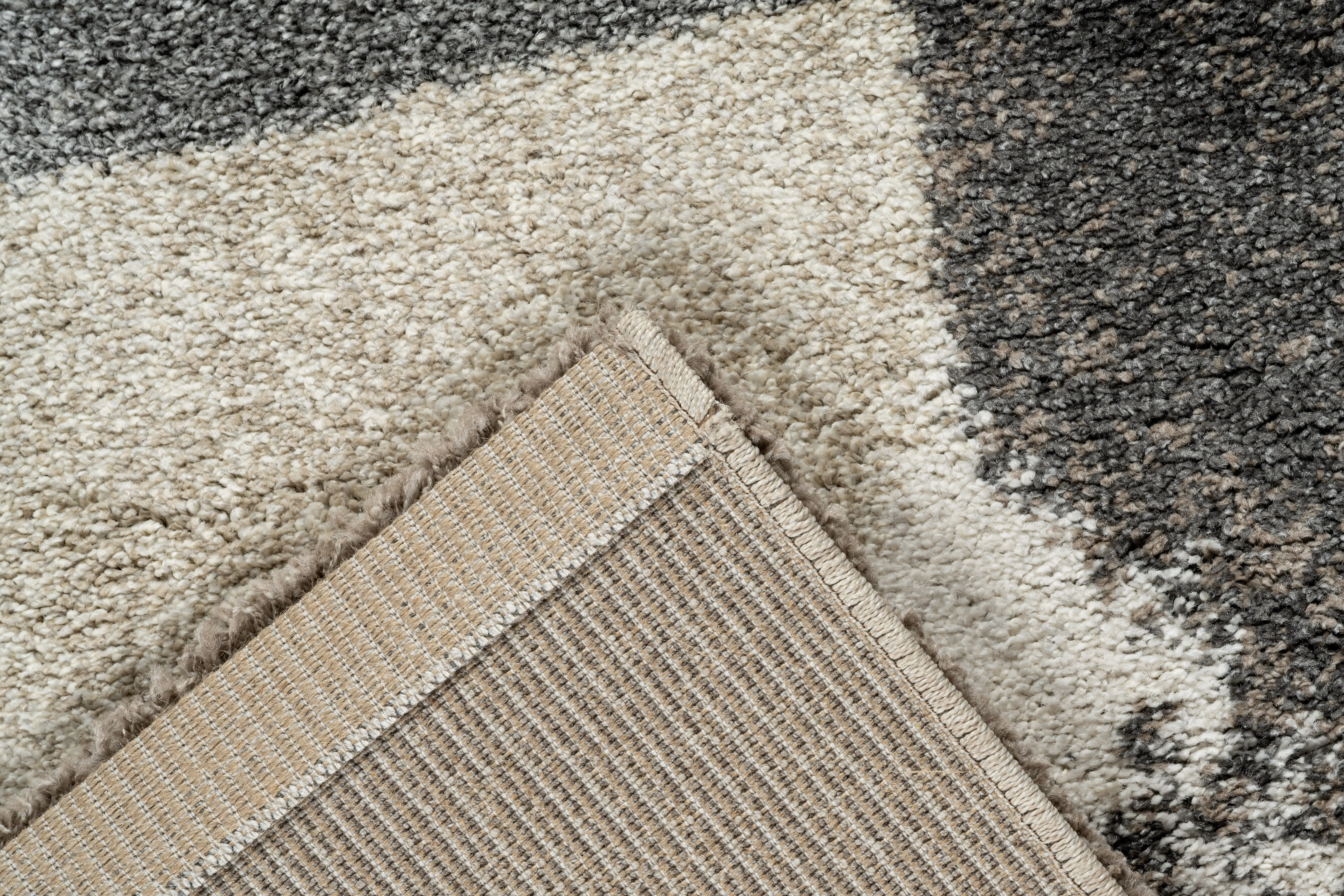 Granada 8 x 10 Neutral Patchwork Area Rug-6