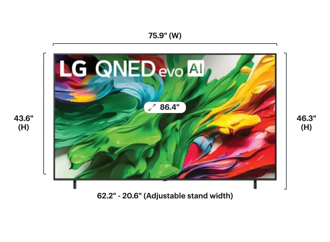 86QNED85AUA.AUS LG 86 85A Series QNED evo AI Mini-LED 4K UHD Smart webOS TV-13