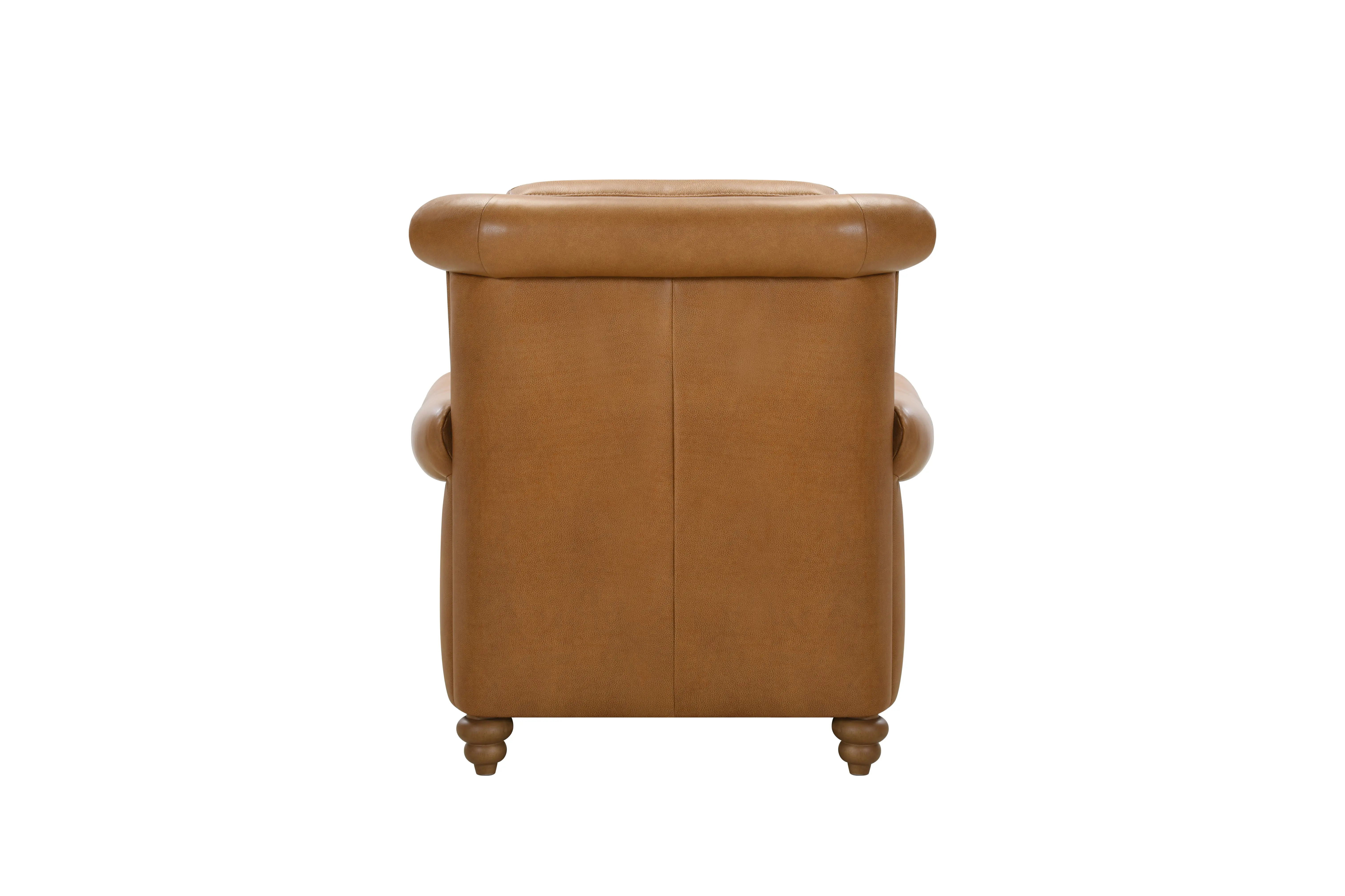 Pentos Saddle Brown Leather Power Recliner-6