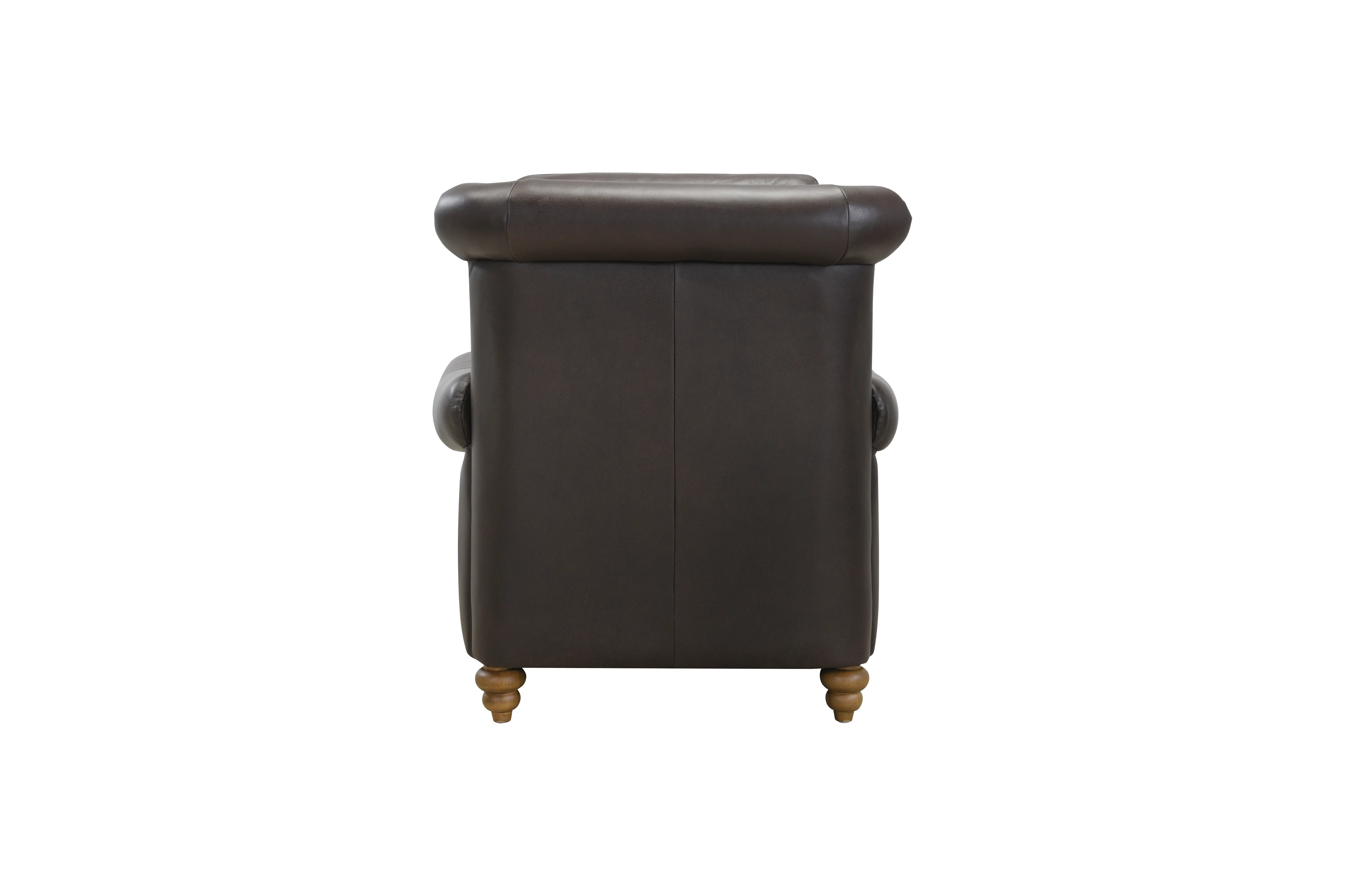 Pentos Dark Brown Leather Power Recliner-6