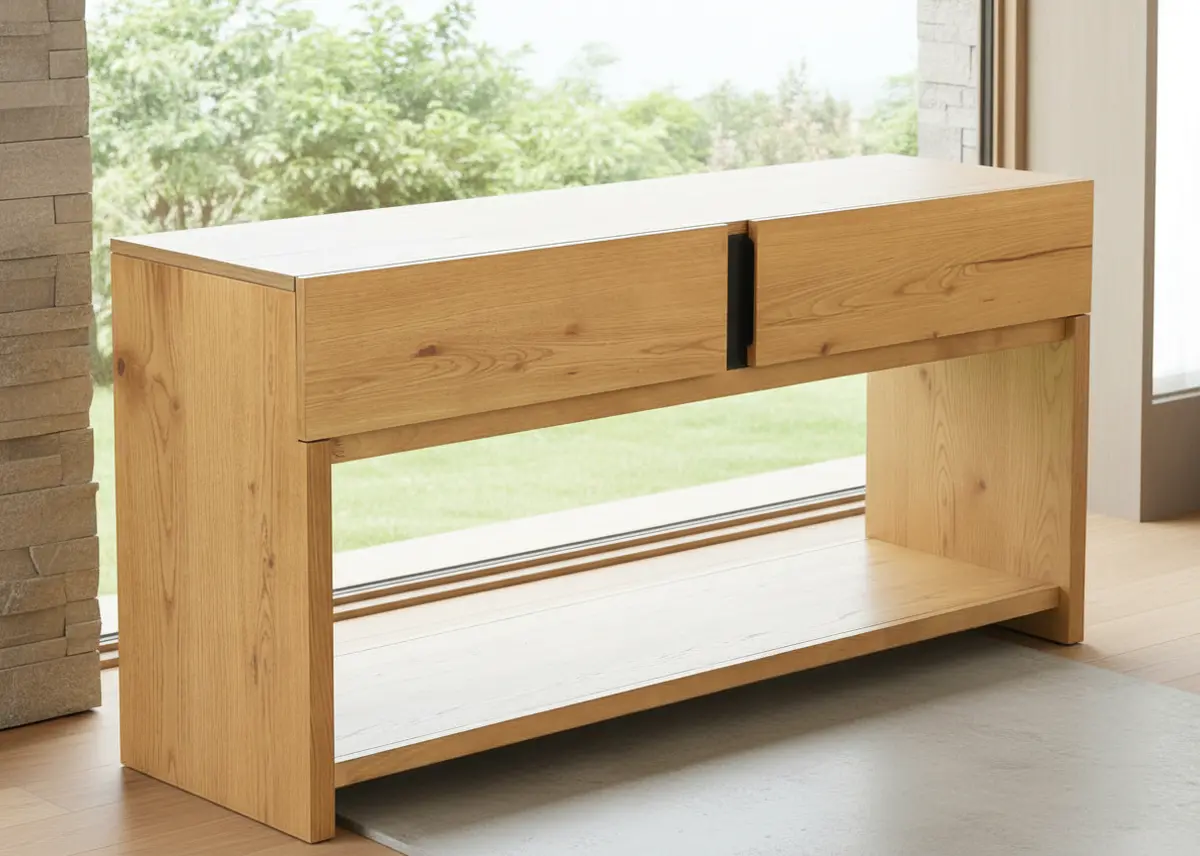 Ripley Brown Sofa Table-2