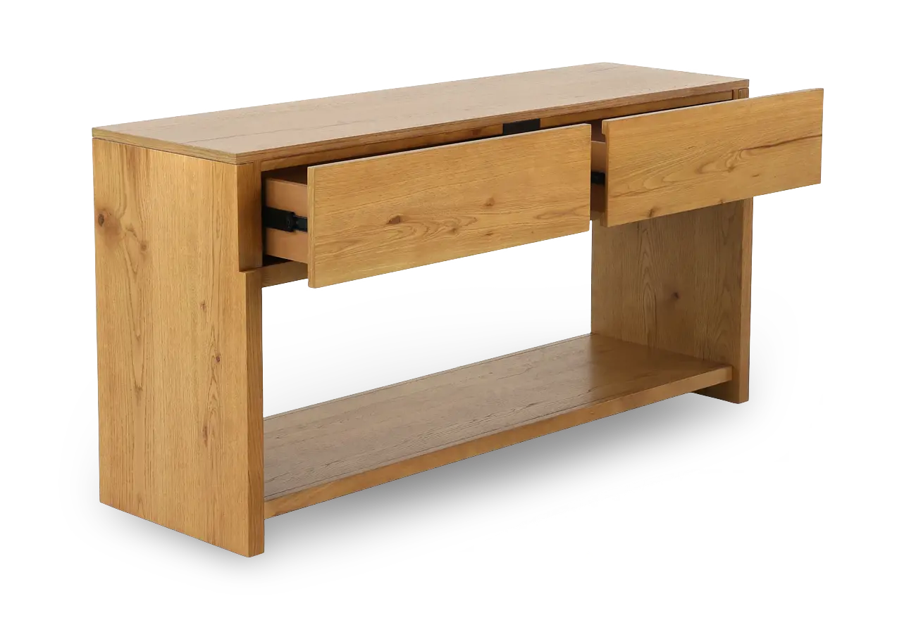 Ripley Brown Sofa Table-5