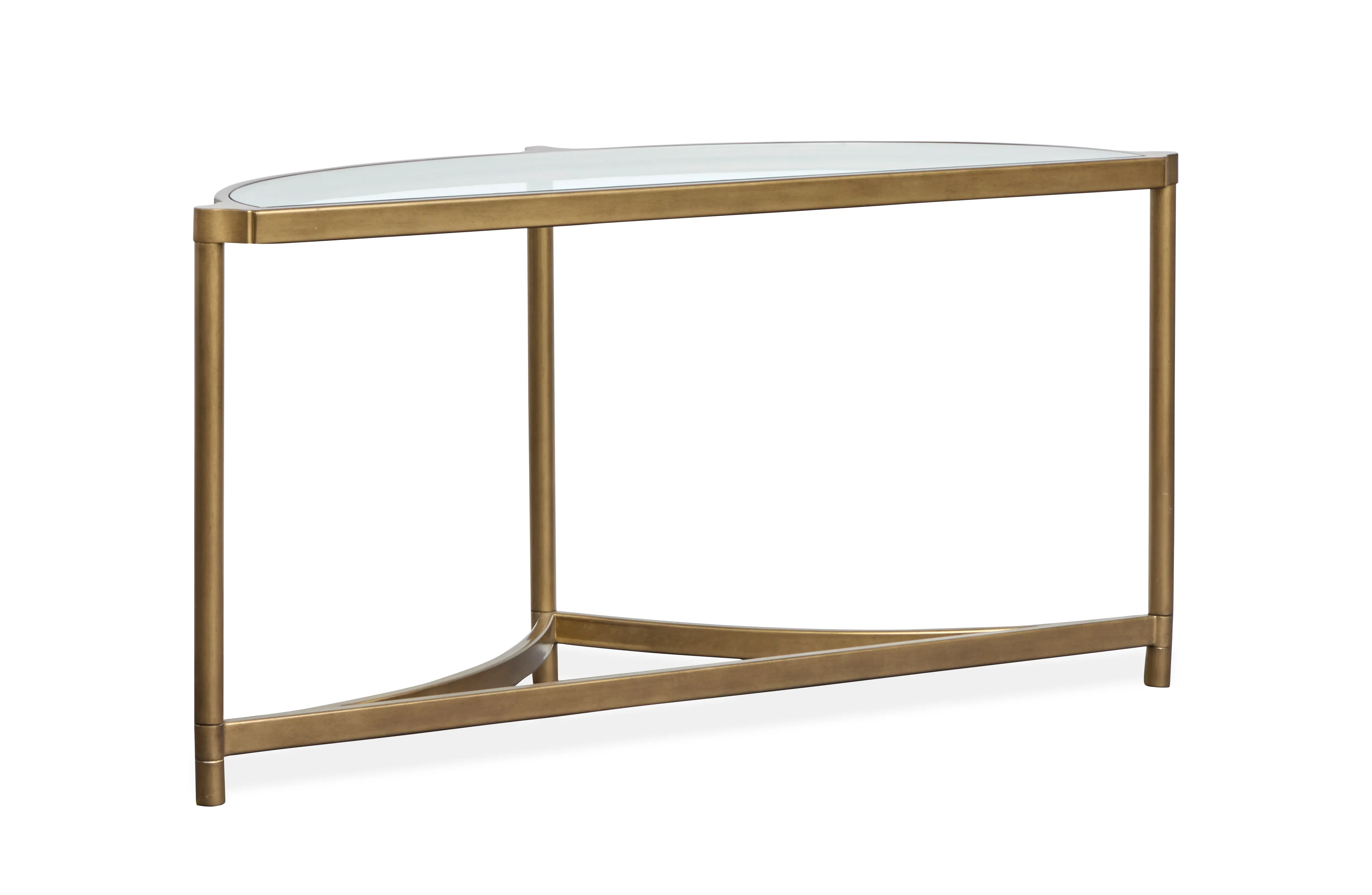 Cassidy Metal and Glass Sofa Table-1