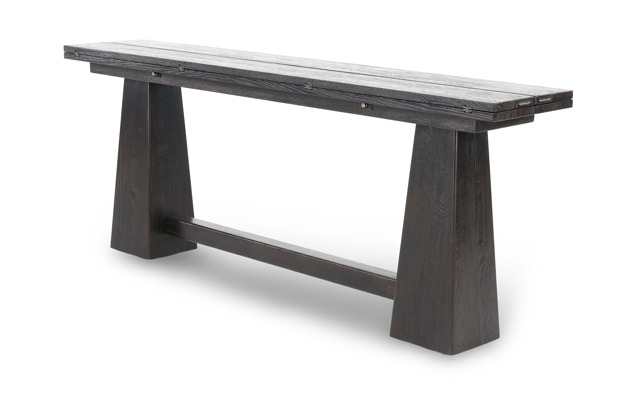 6820-85003-99 Bennett Black Flip Top Sofa Table-5