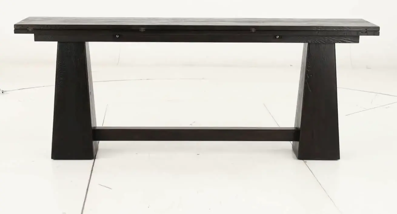 6820-85003-99 Bennett Black Flip Top Sofa Table-8