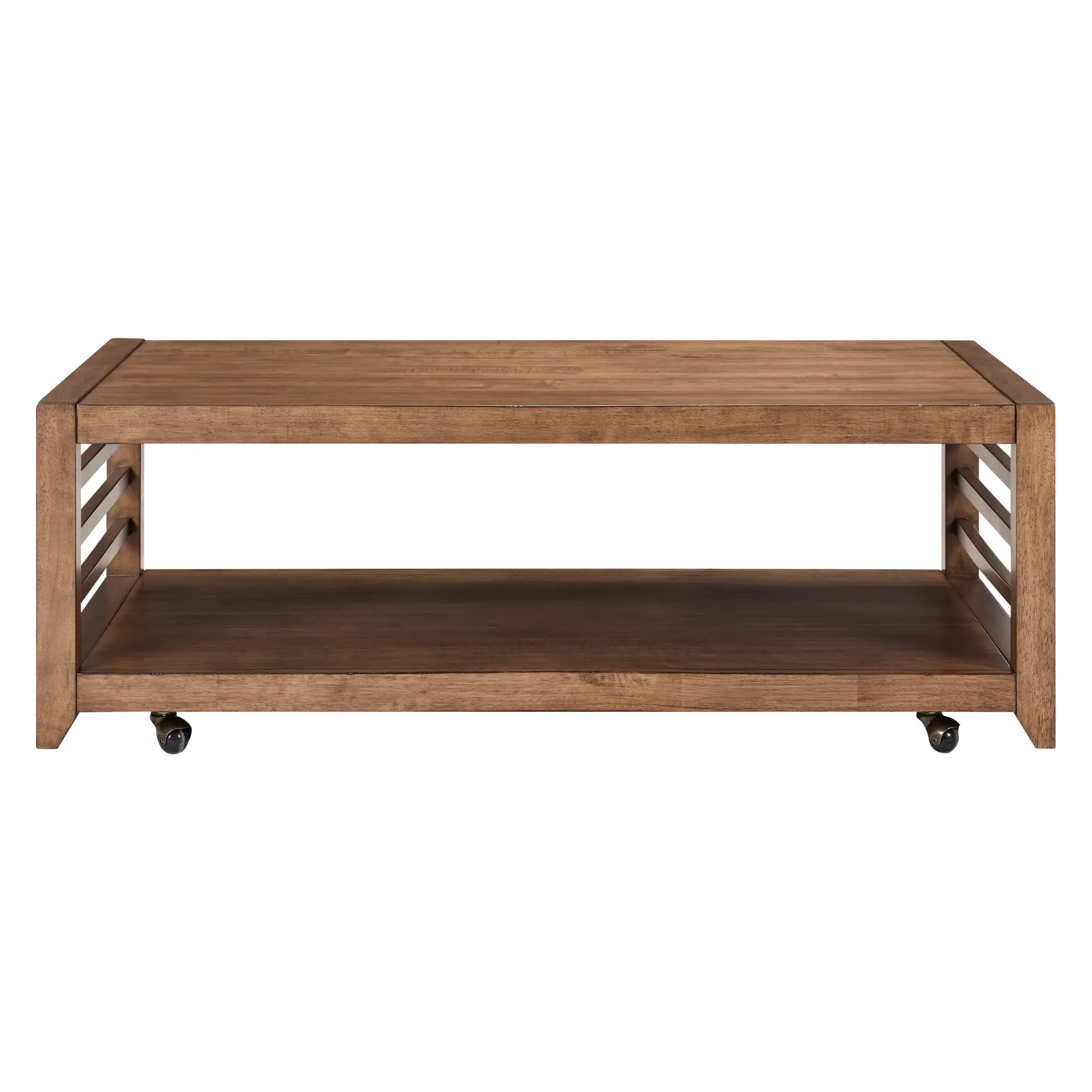 936-OT1010 Shaker Lakes Brown Coffee Table-3