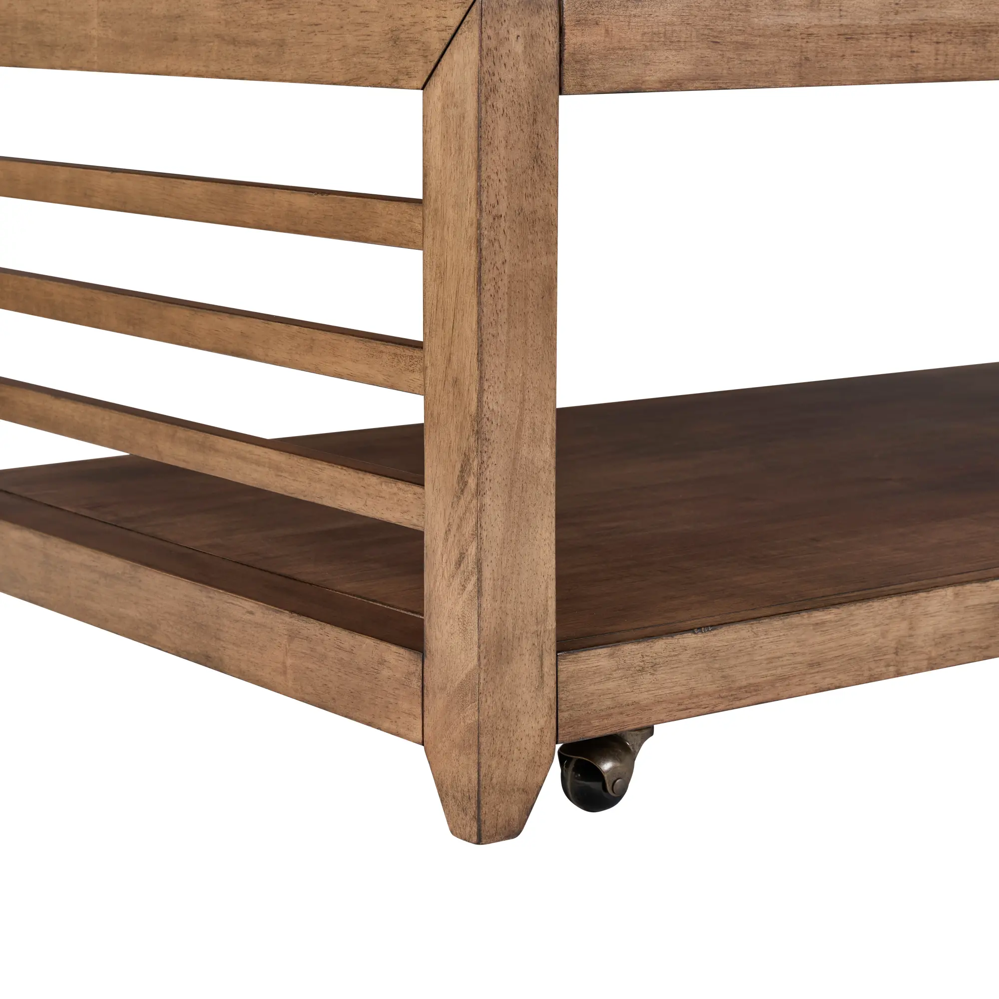 936-OT1010 Shaker Lakes Brown Coffee Table-6