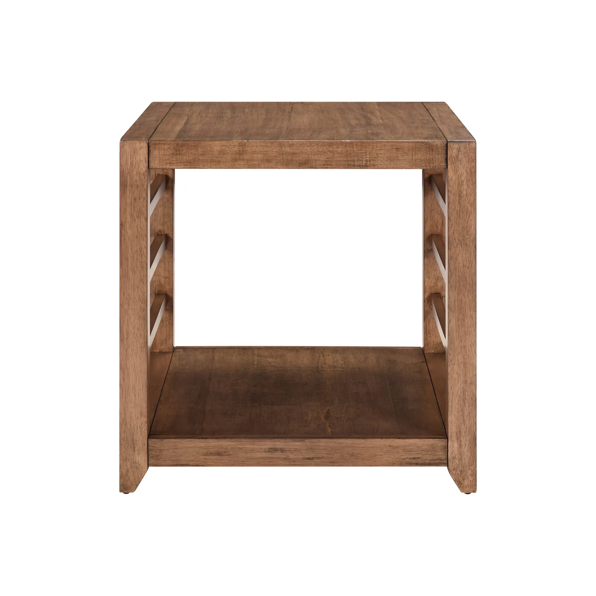 936-OT1020 Shaker Lakes Brown End Table-4