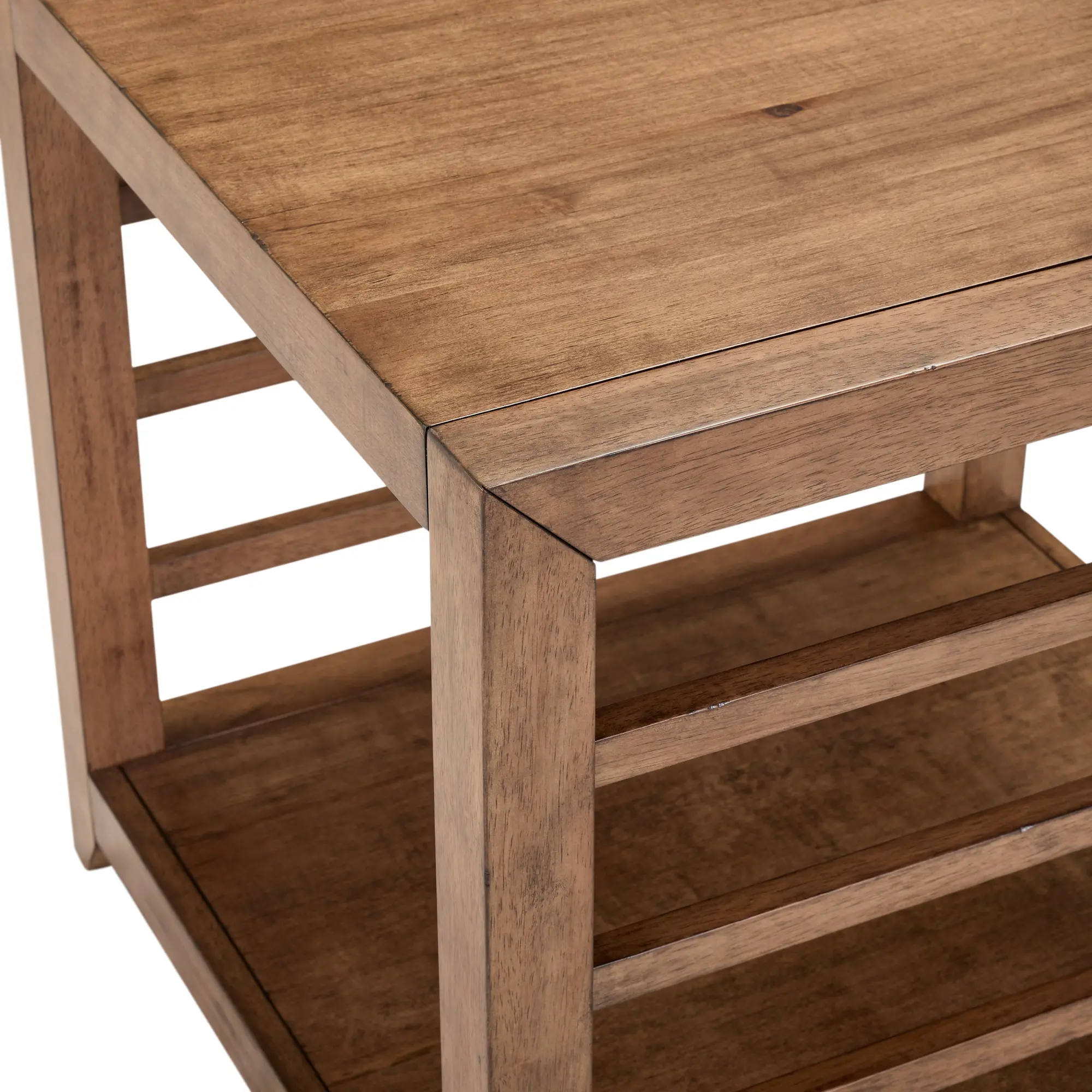 936-OT1020 Shaker Lakes Brown End Table-5