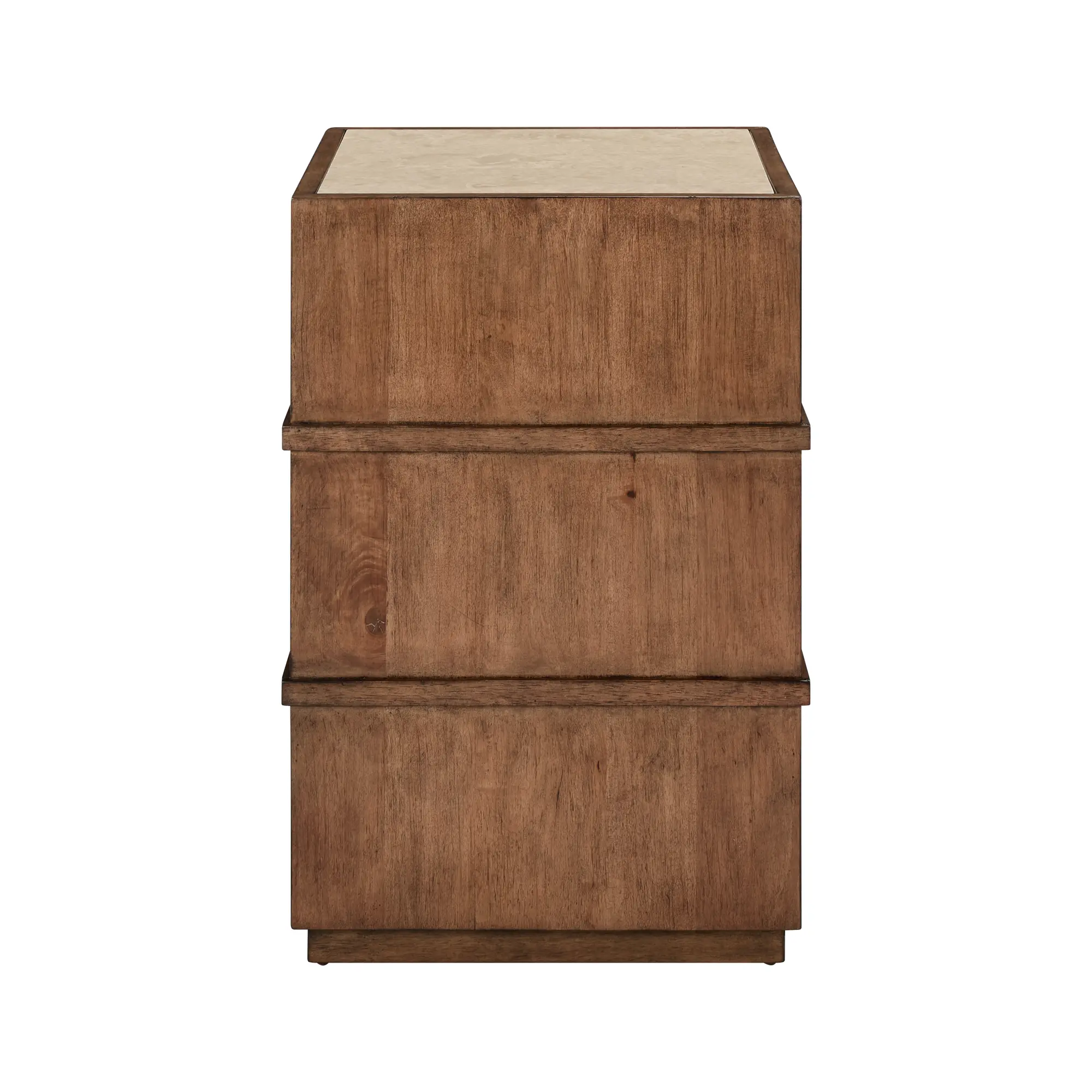 936-OT1021 Shaker Lakes Brown Side Table-3