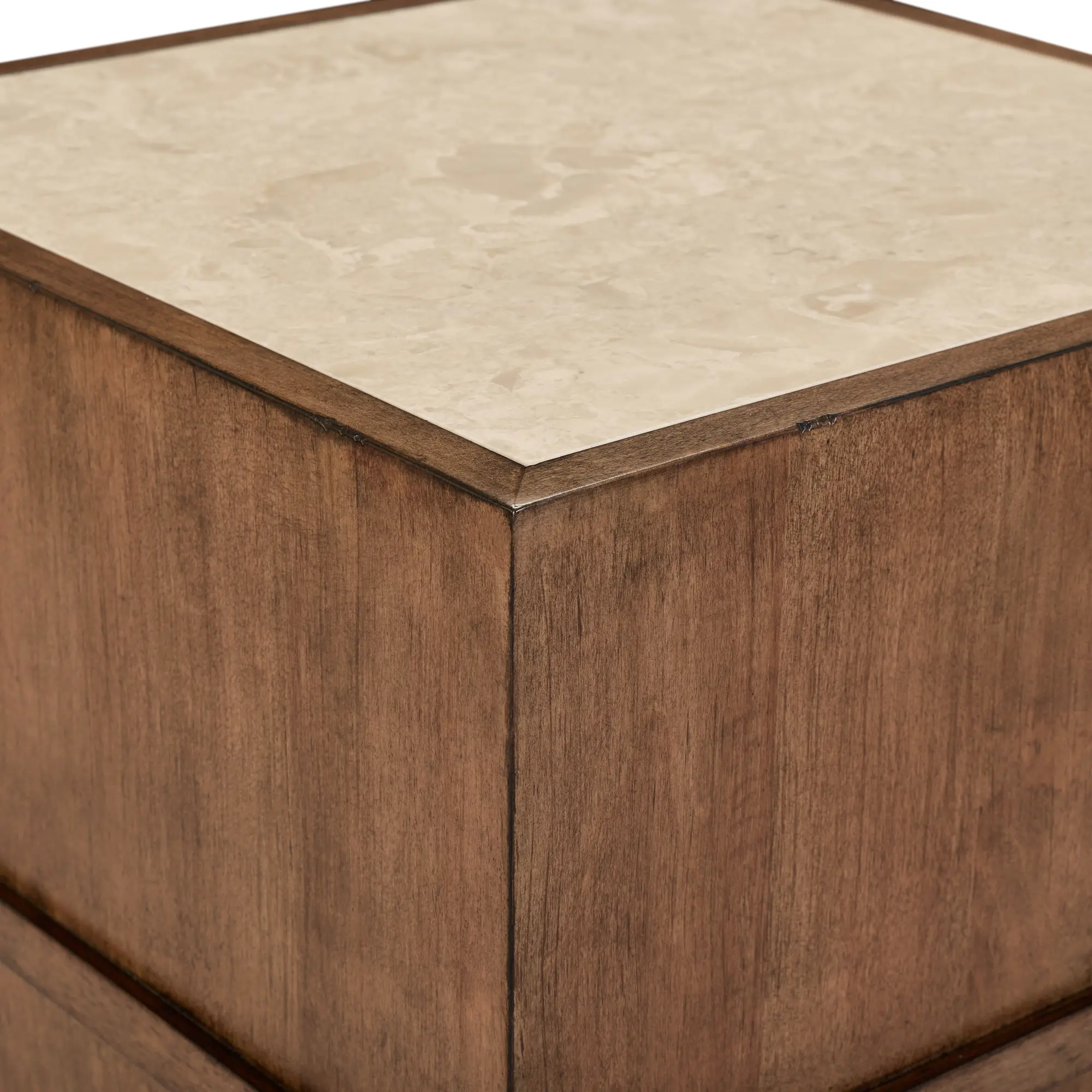 936-OT1021 Shaker Lakes Brown Side Table-4