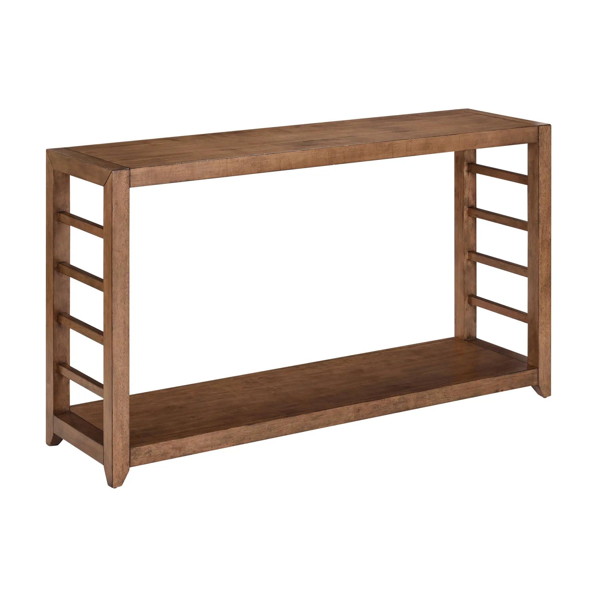 936-OT1030 Shaker Lakes Brown Sofa Table-1