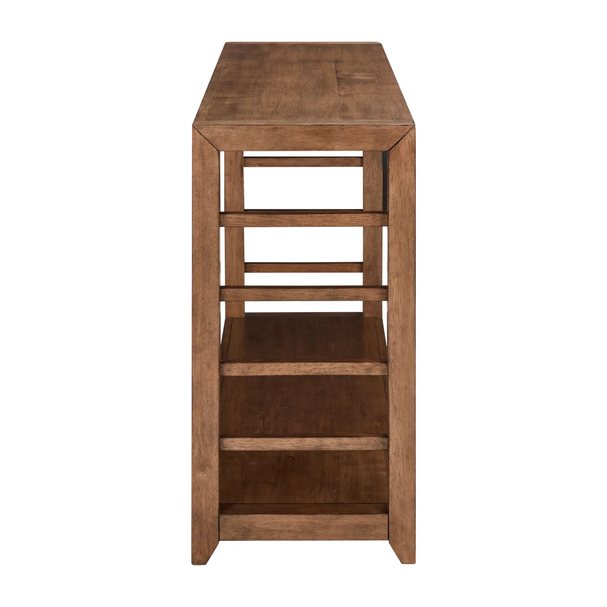 936-OT1030 Shaker Lakes Brown Sofa Table-4