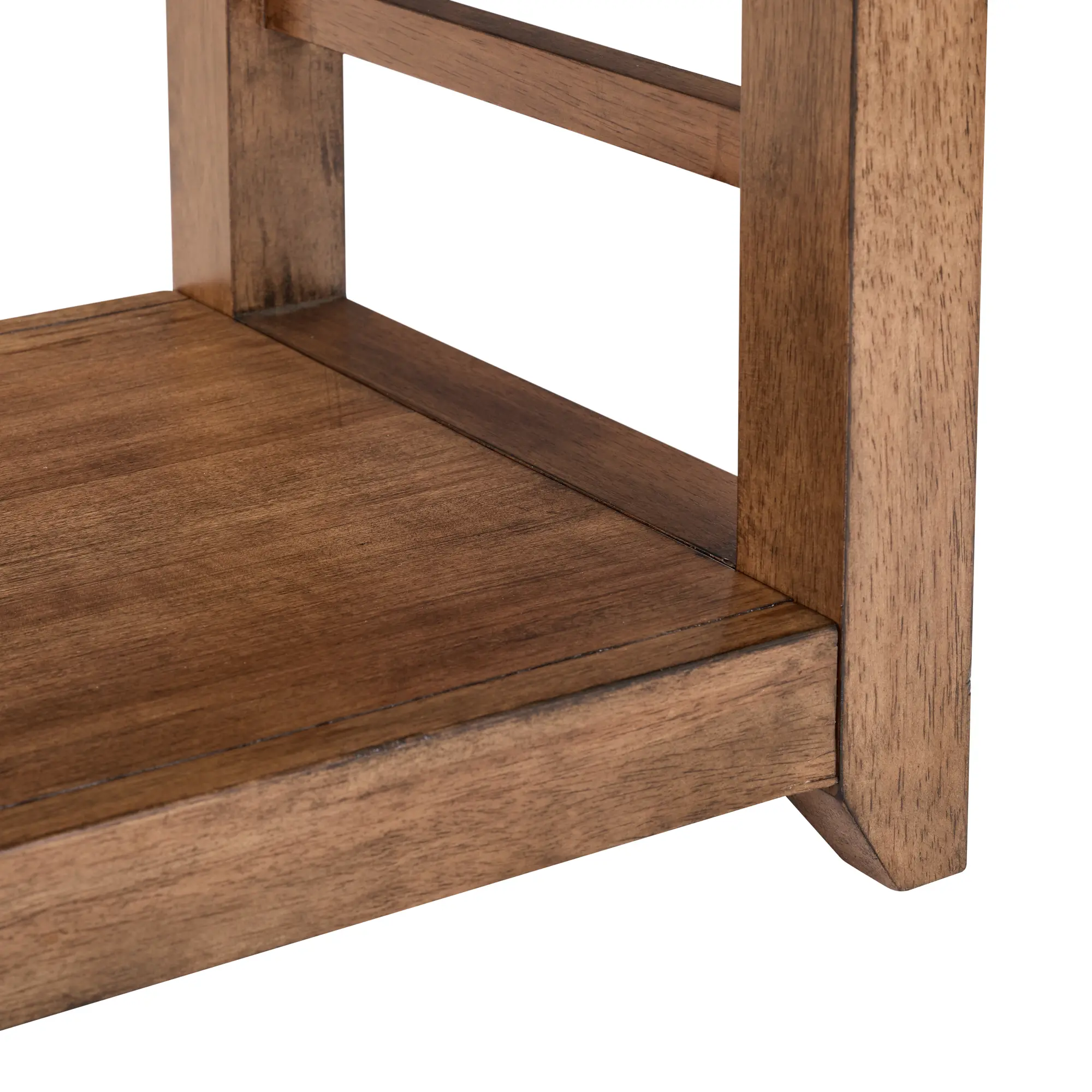 936-OT1030 Shaker Lakes Brown Sofa Table-7