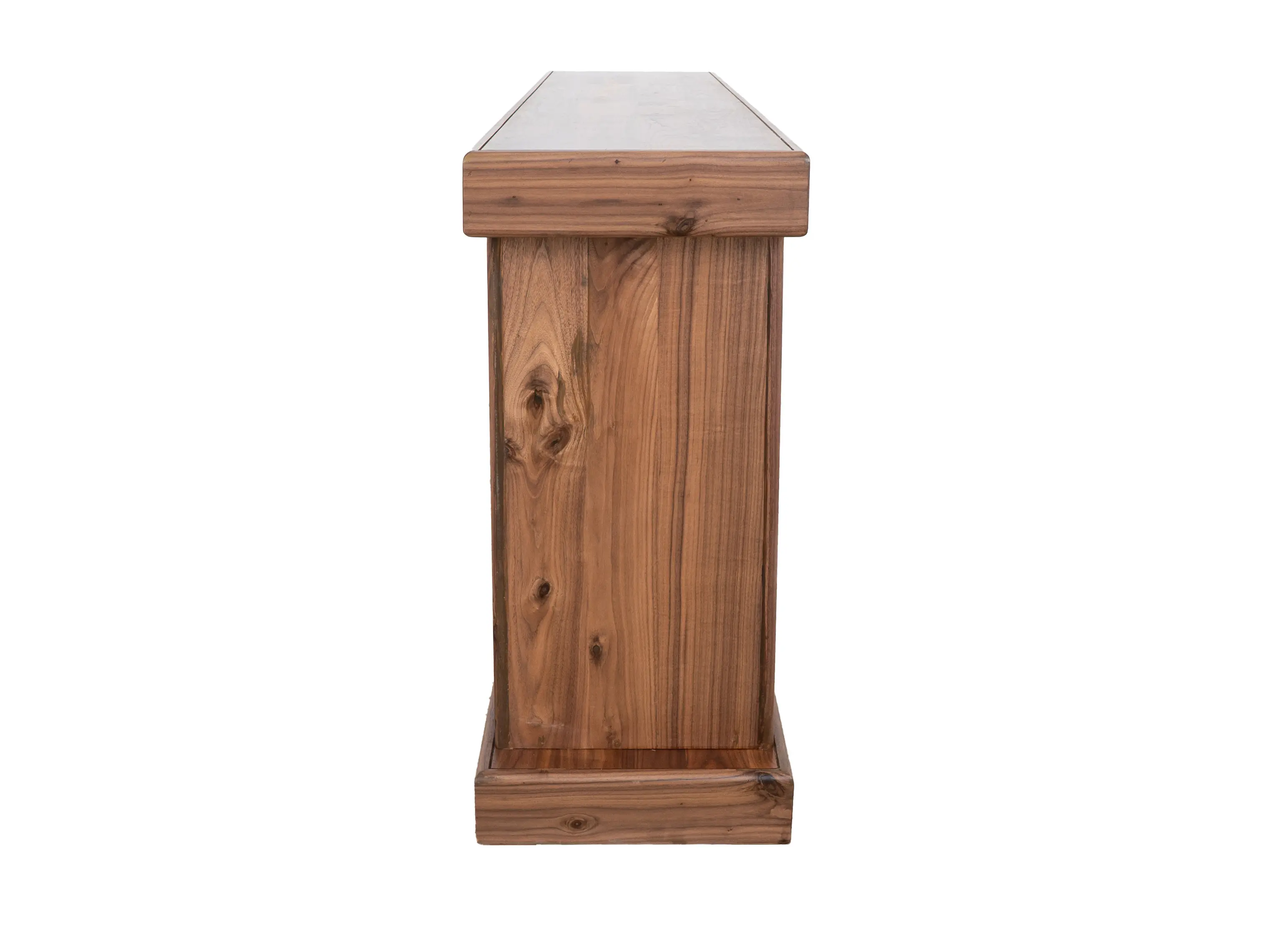 Walnut Brown TV Stand-3