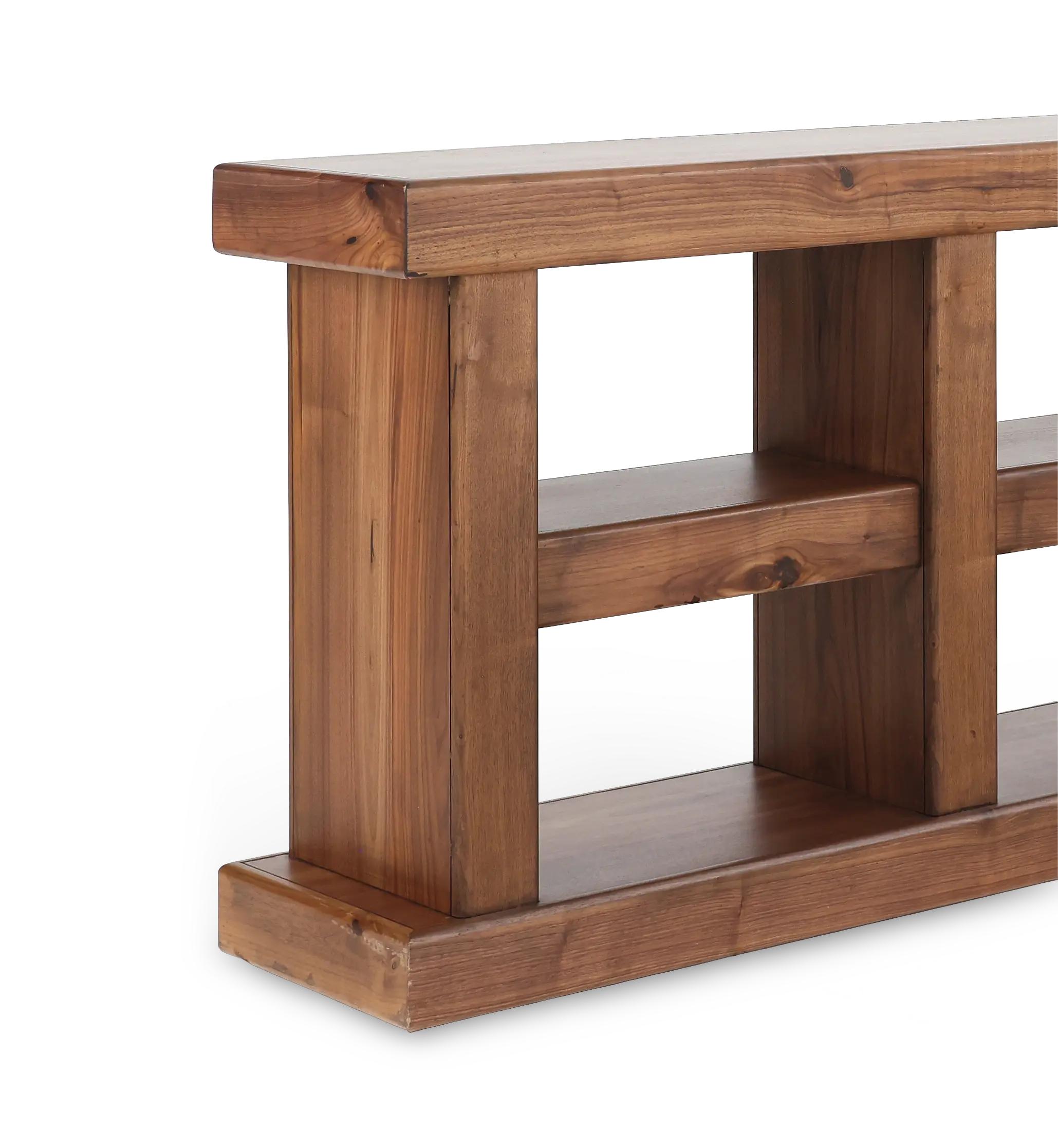 Walnut Brown TV Stand-6