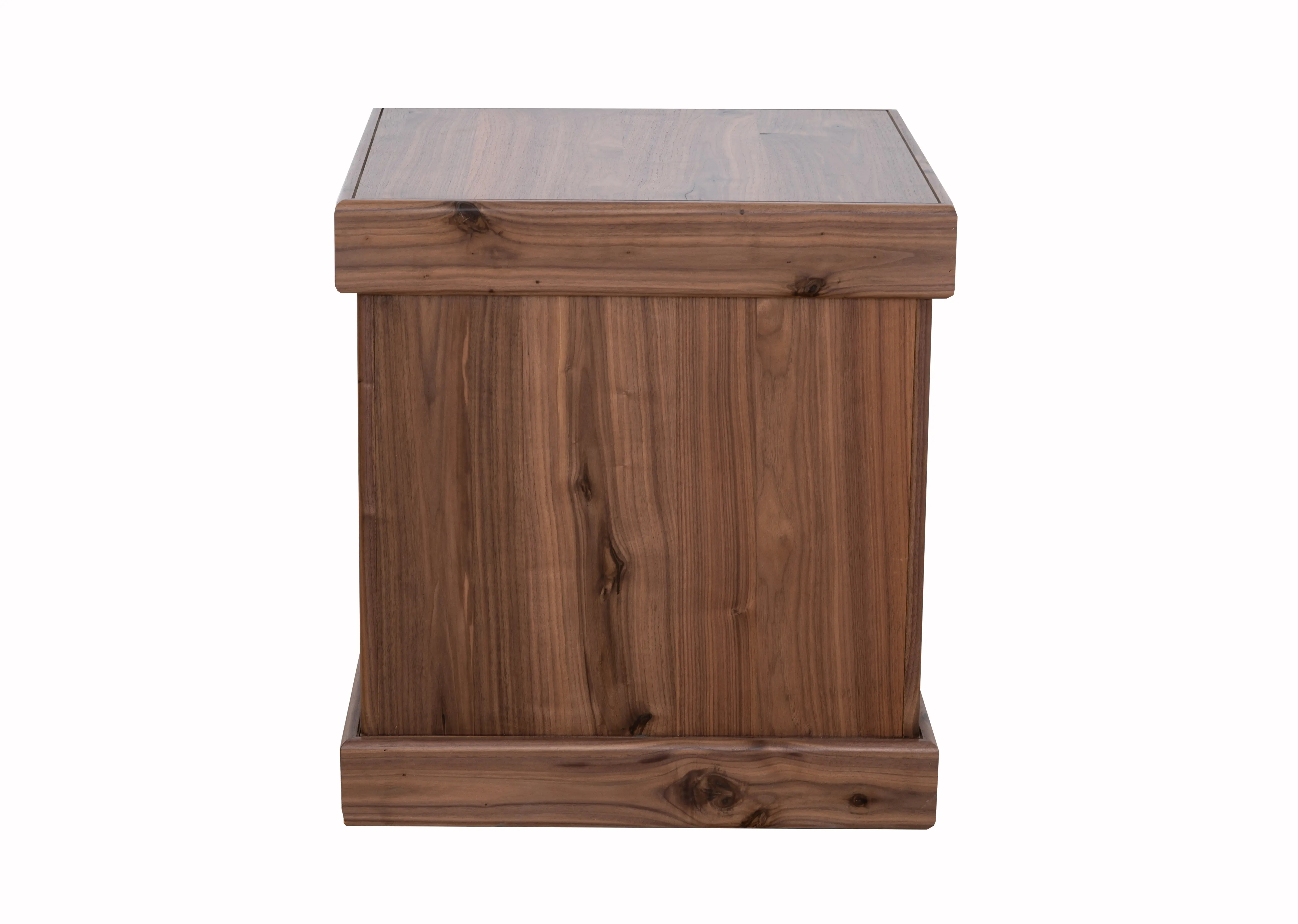 Walnut Brown End Table-2