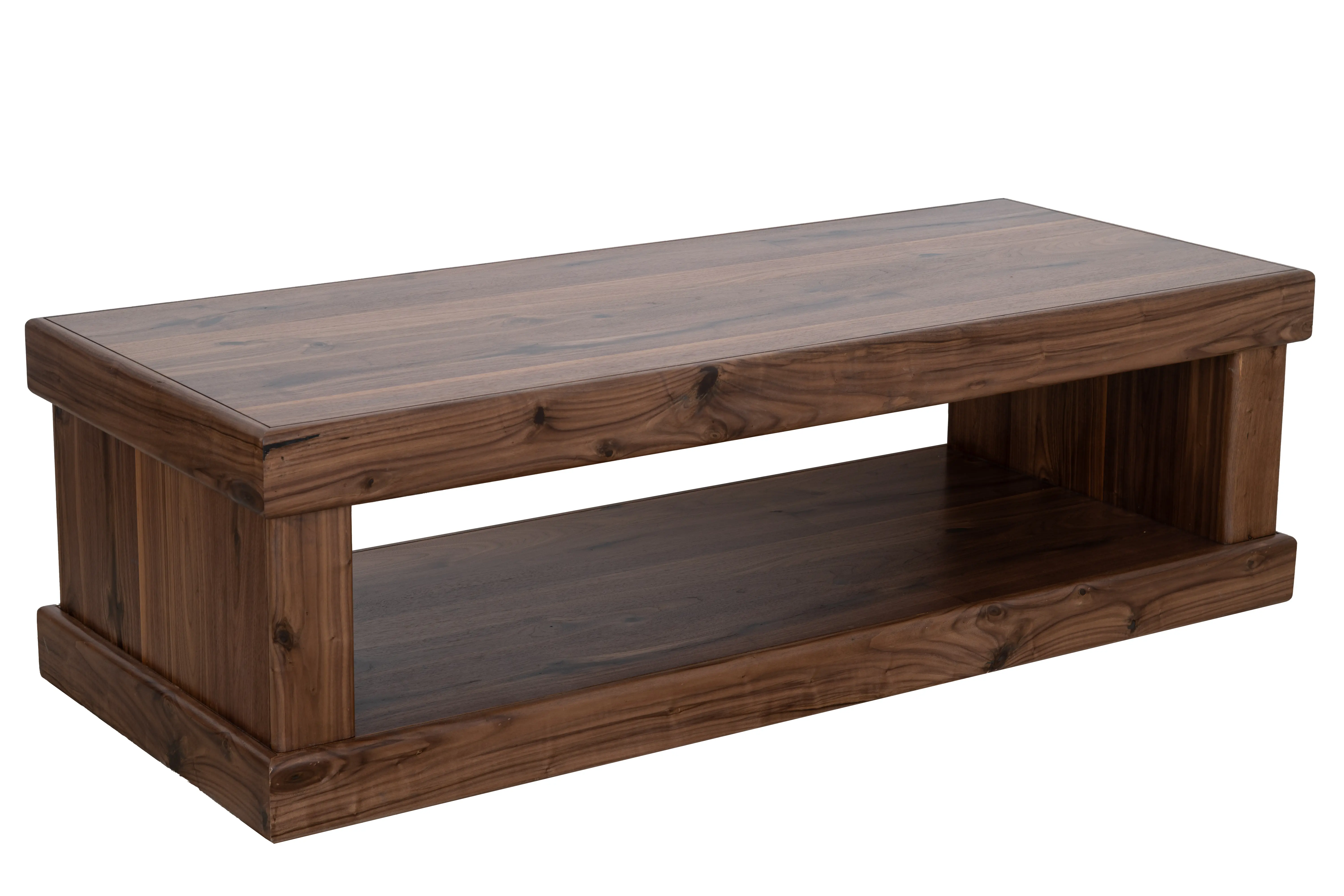Walnut Brown Coffee Table-2