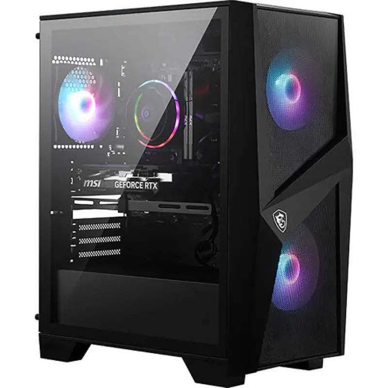 MSI Black Codex R2 Tower i5‑14400F Gaming Desktop