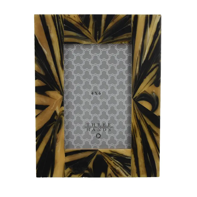 Black and Brown 4 x 6 Picture Frame