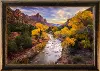 RS2043CRC River of Gold Framed Canvas