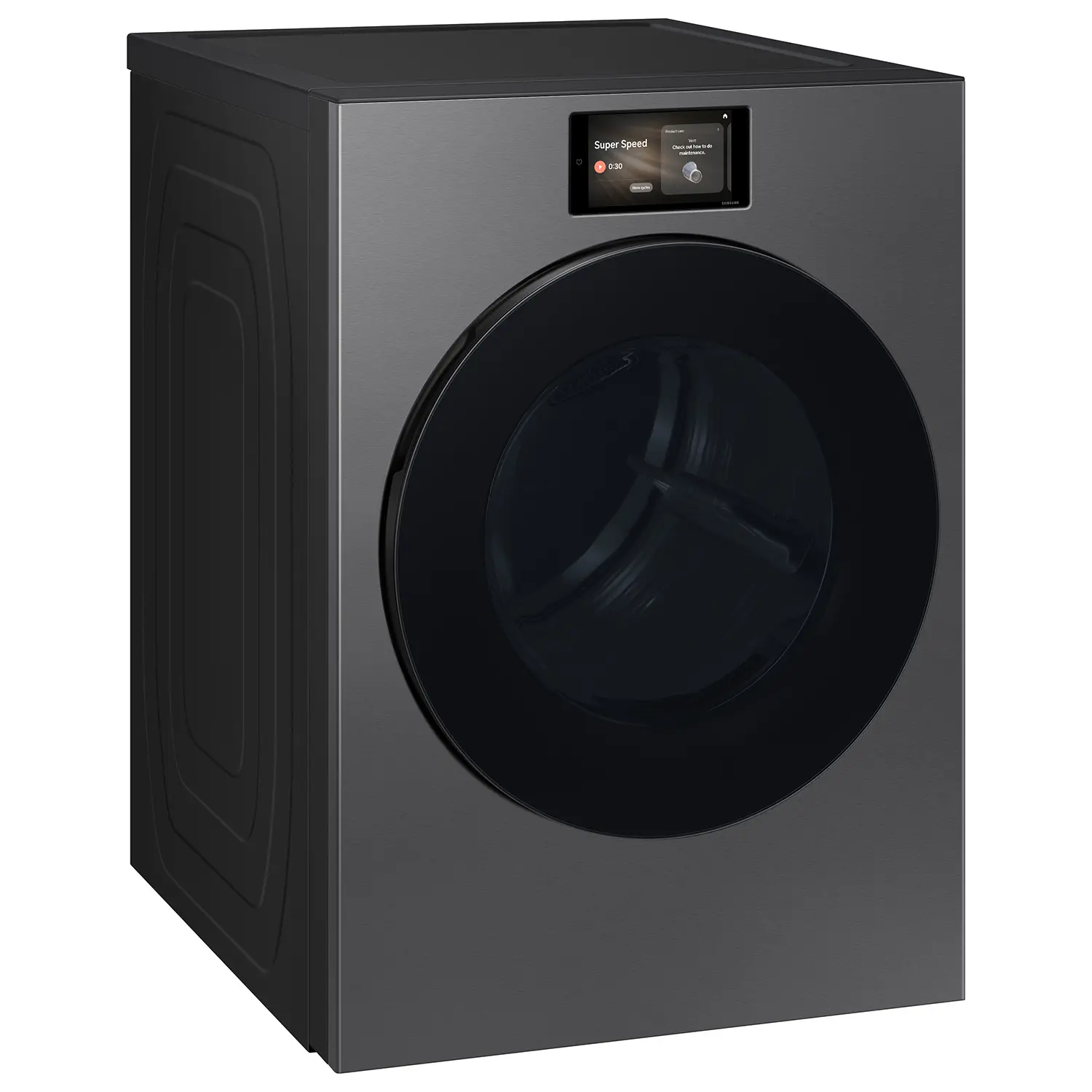 DV90F53AES Samsung Bespoke AI 7.6 Cu Ft Electric Dryer - Dark Steel-9