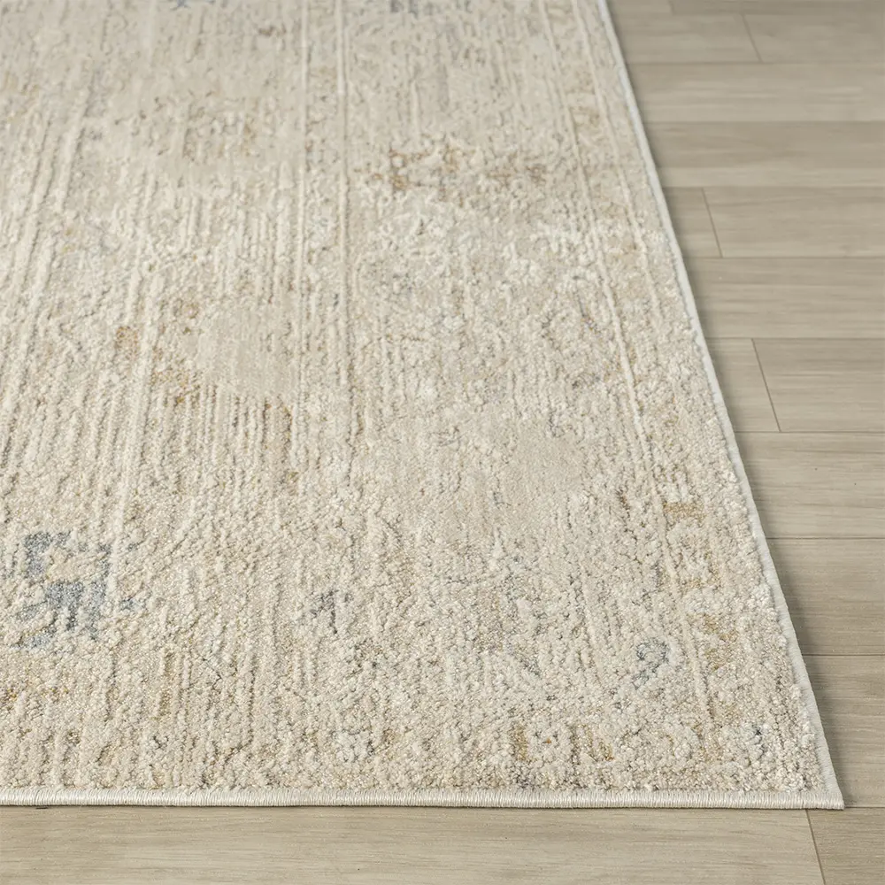 Monaco 8 x 10 Traditional Beige Ivory Area Rug-3