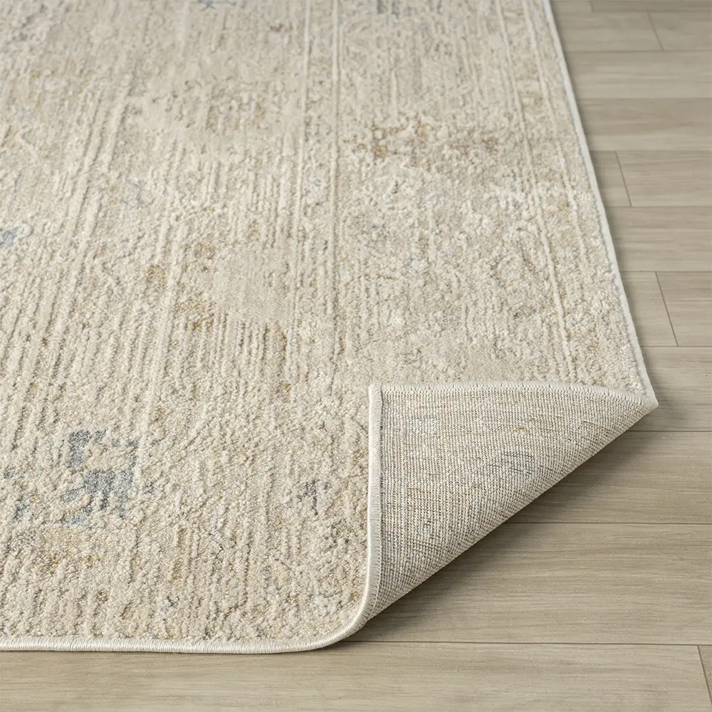 Monaco 8 x 10 Traditional Beige Ivory Area Rug-4