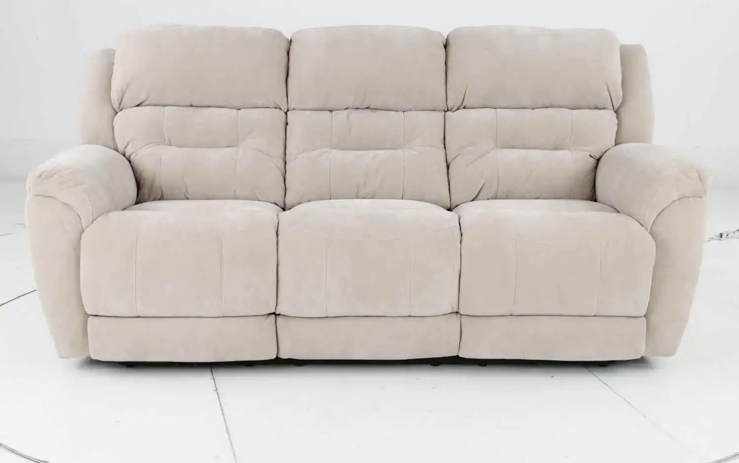 Knockout Stone Beige Power Reclining Sofa-10