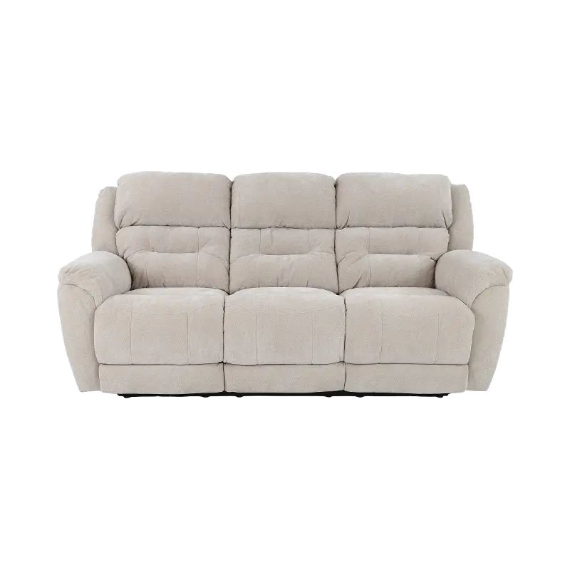 Knockout Stone Beige Power Reclining Sofa