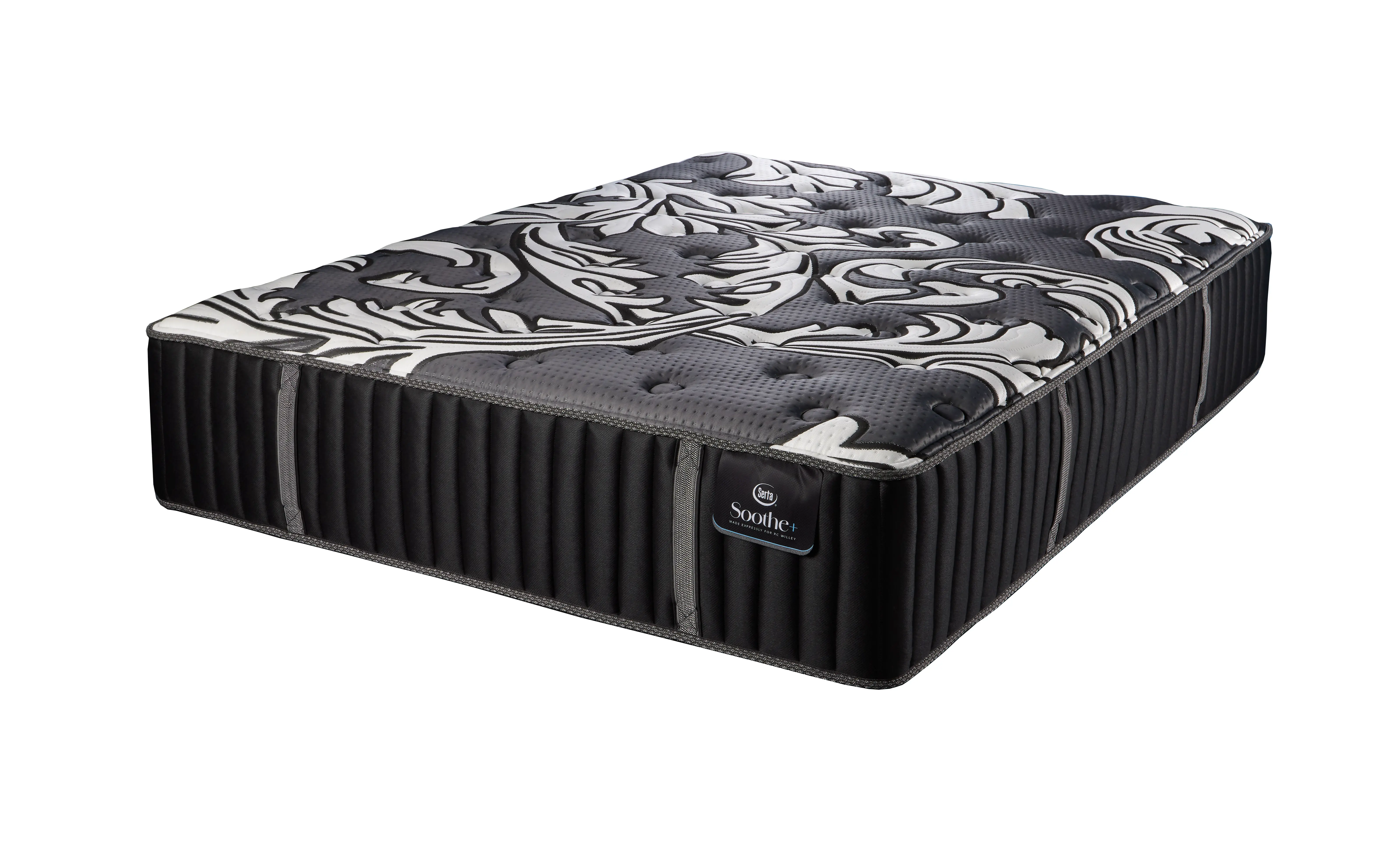 TXL-2PC-SOOTHE+2.0P Serta Soothe+ 2.0 Plush Hybrid Split King Mattress-1