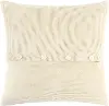 CDQ009-2020P Corduroy Off White Accent Pillow