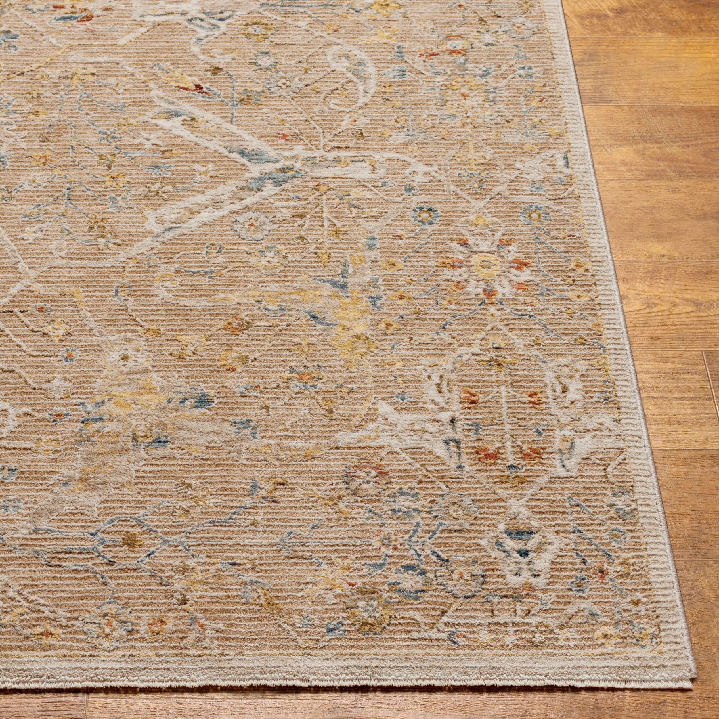 REN2300-575 Reina 5 x 8 Tan Area Rug-4