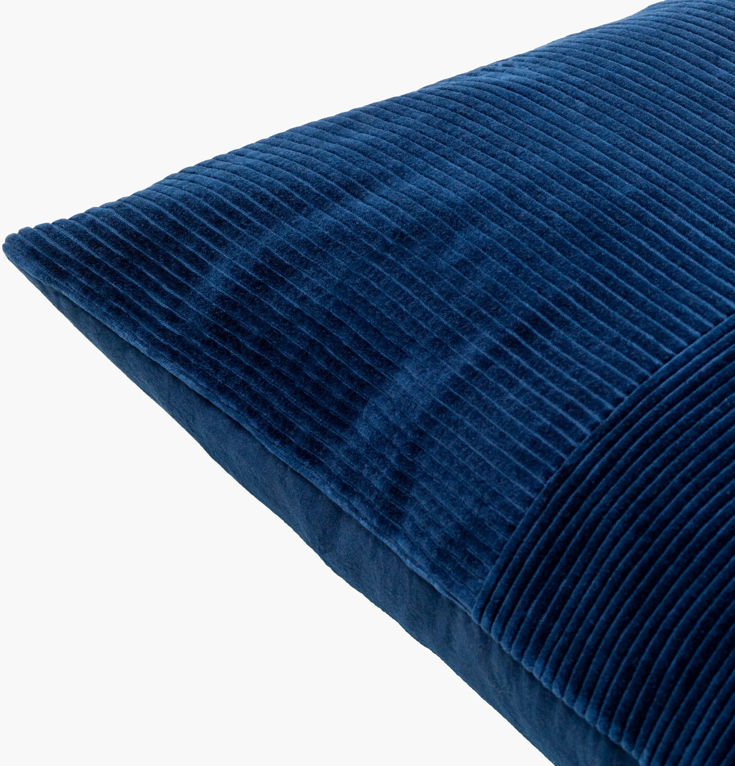 CDQ005-2222P Corduroy Quarters Navy Accent Pillow-4