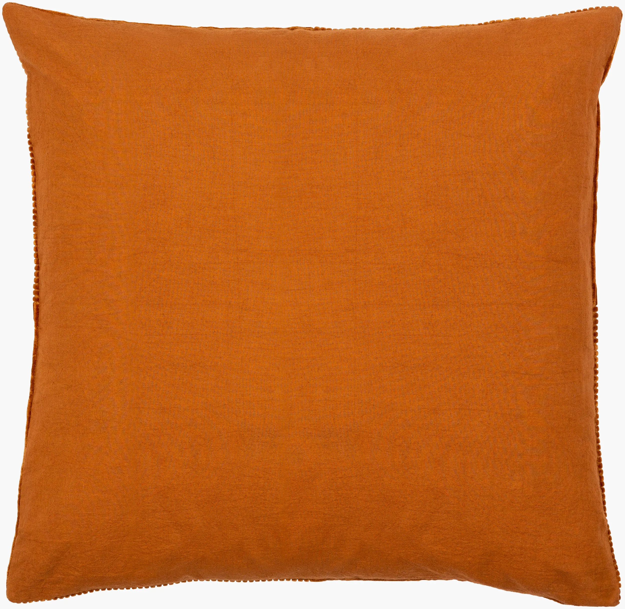 CDQ006-2222P Corduroy Quarters Rust Accent Pillow-5