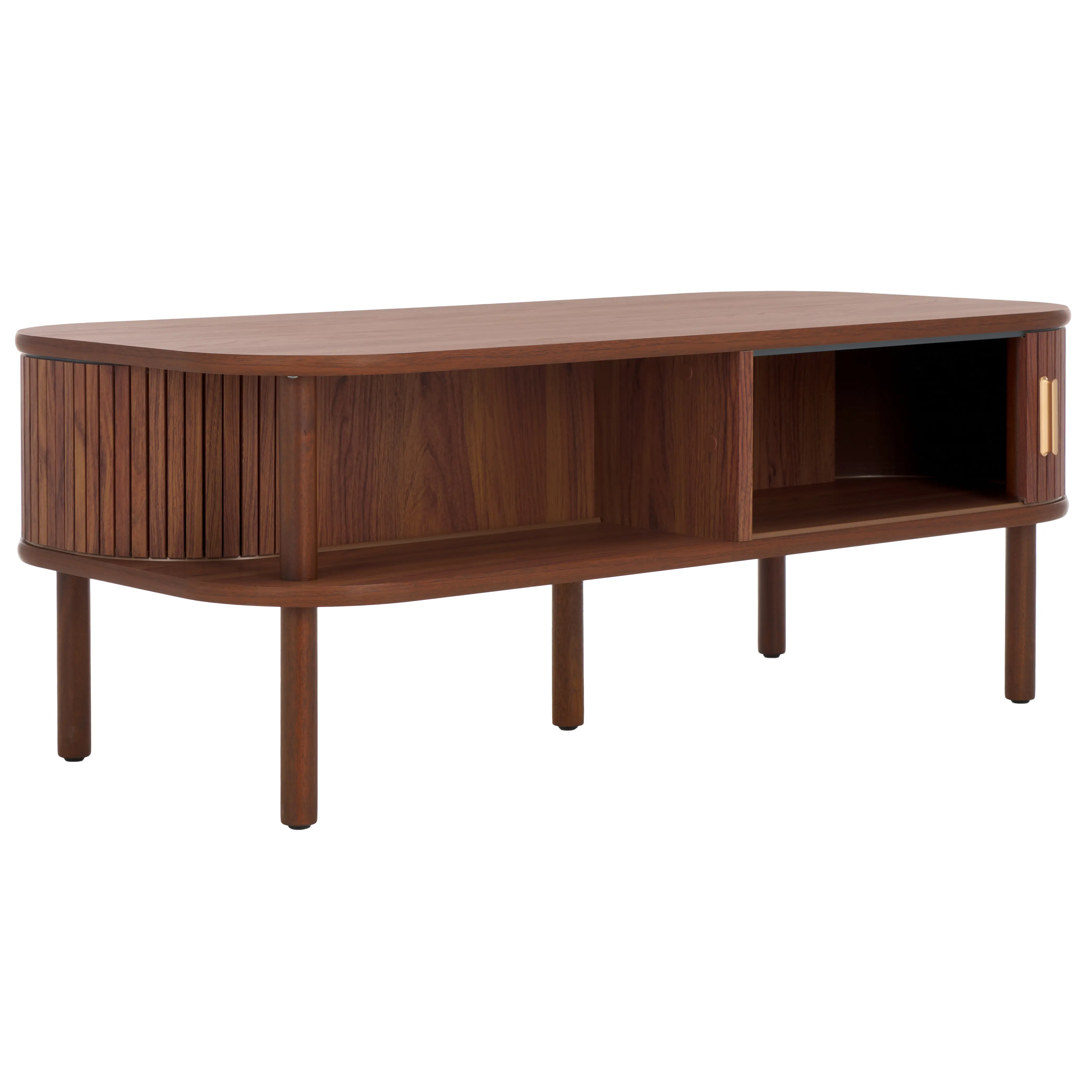 COF9606A Tealla Walnut Coffee Table-4