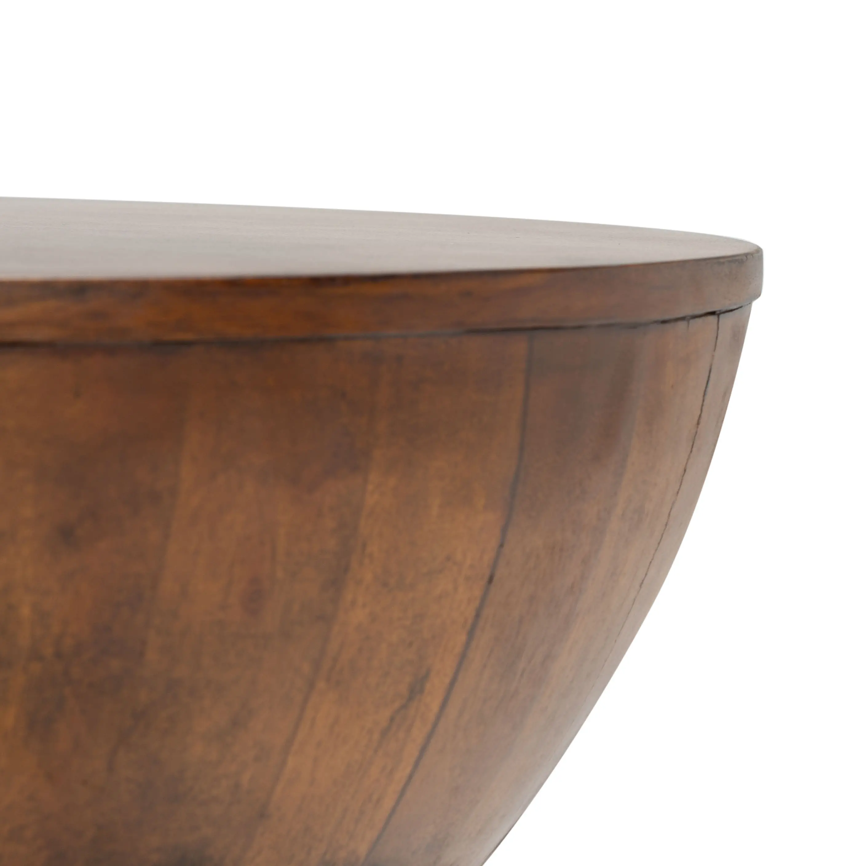 COF6601A Alecto Dark Walnut Round Coffee Table-3