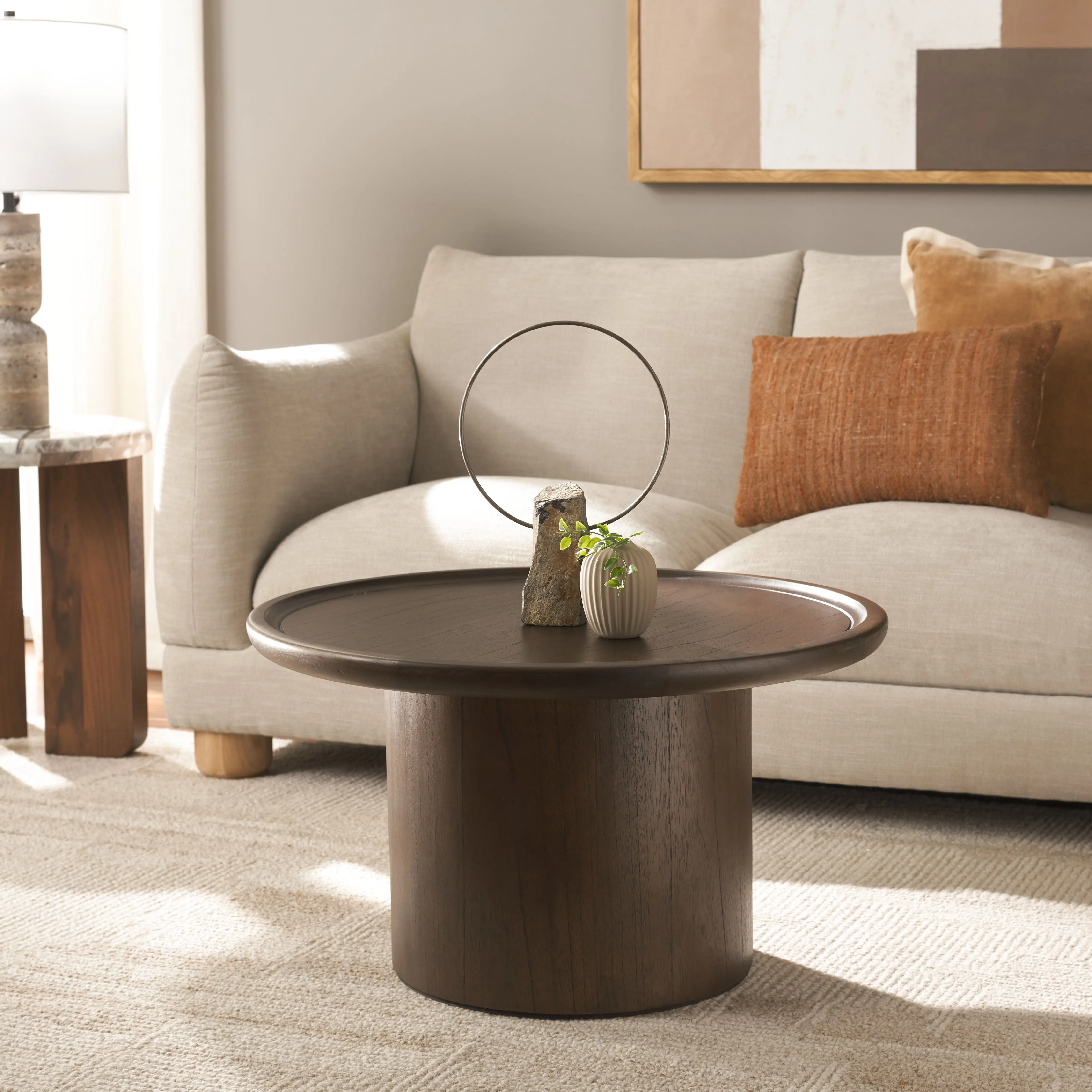 COF6600B Devin Brown Coffee Table-2