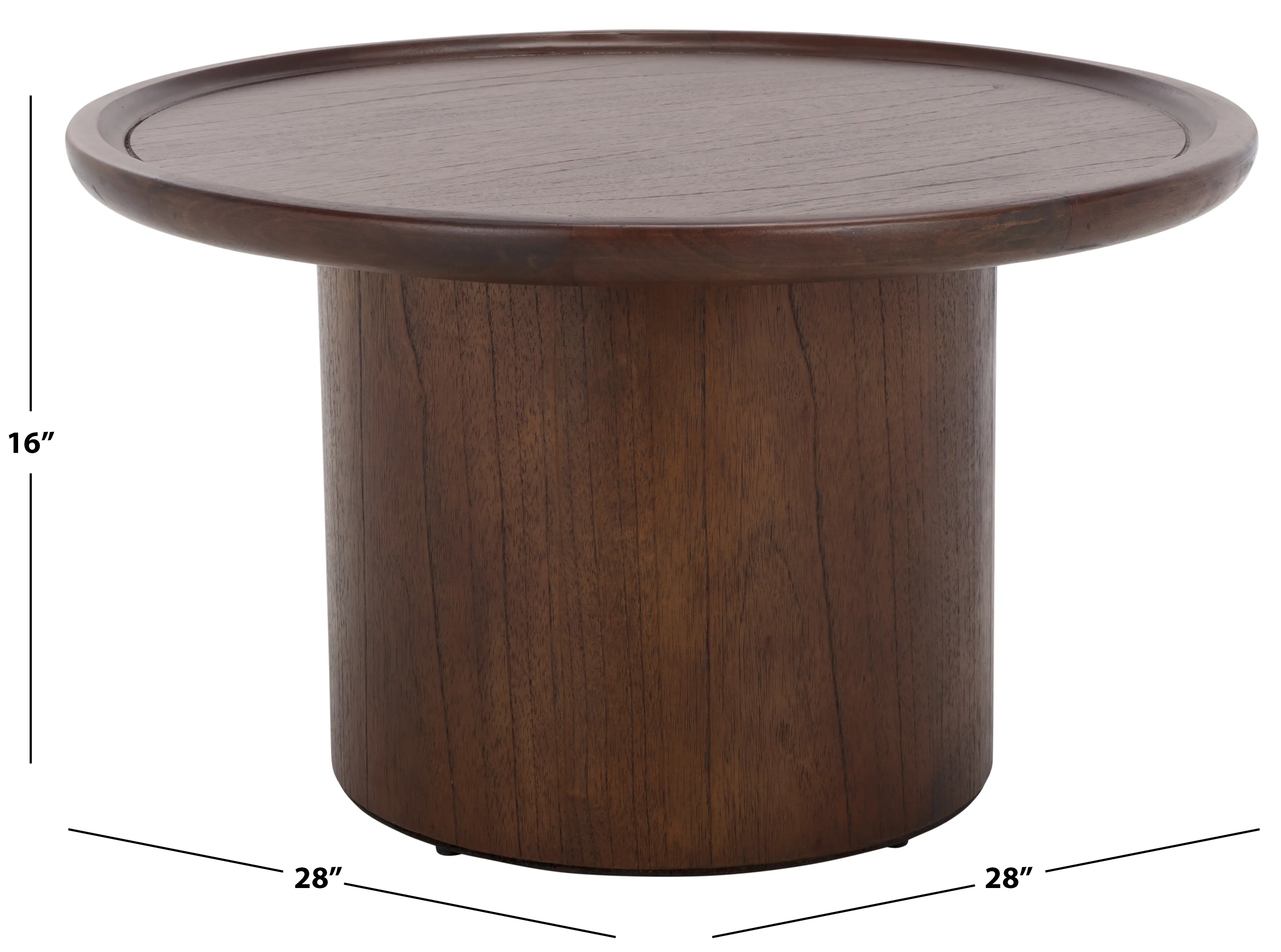 COF6600B Devin Brown Coffee Table-3