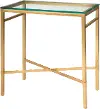 AMH8300A Viggo Gold Chairside Table