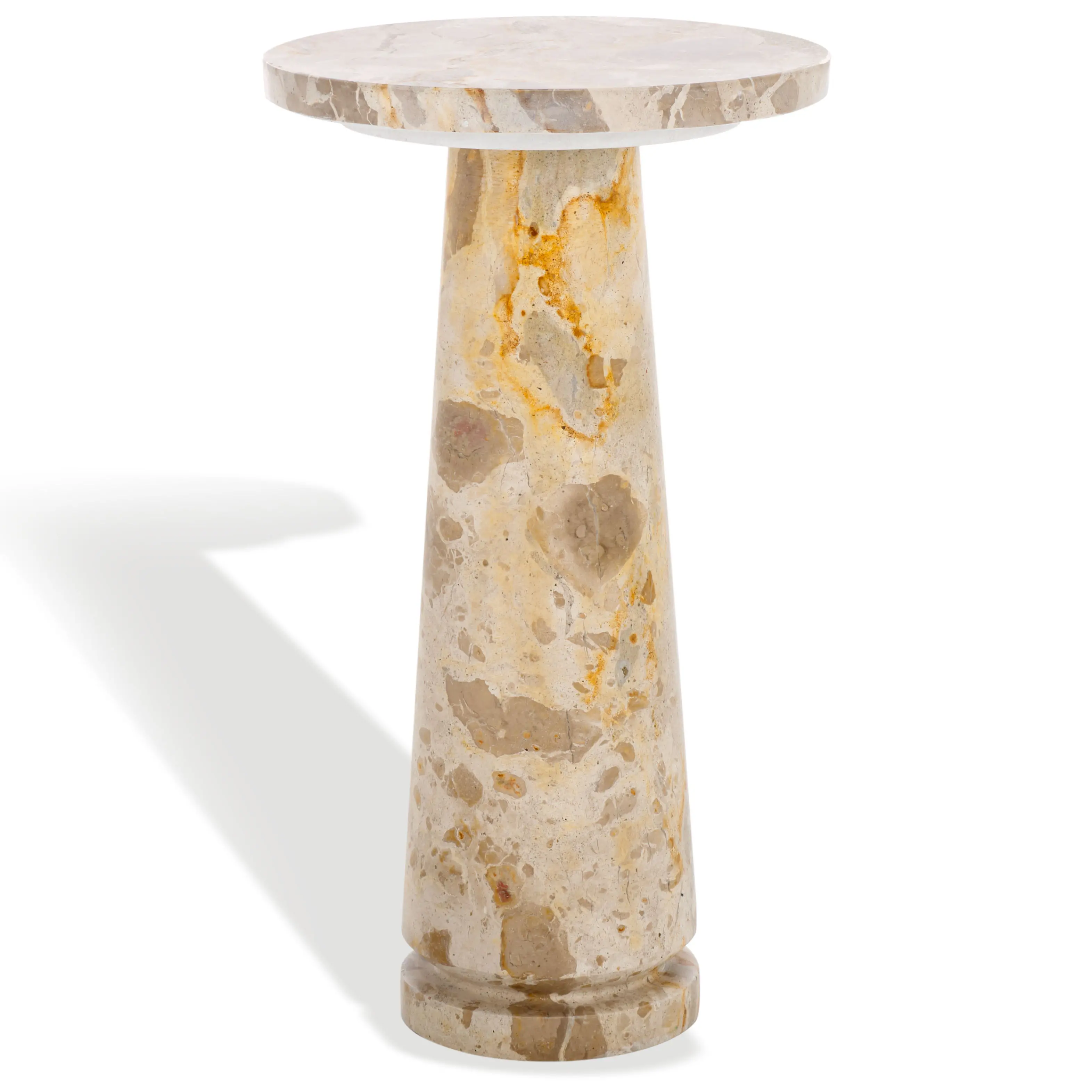 SFV9704I Valentia Round Marble Accent Table-4