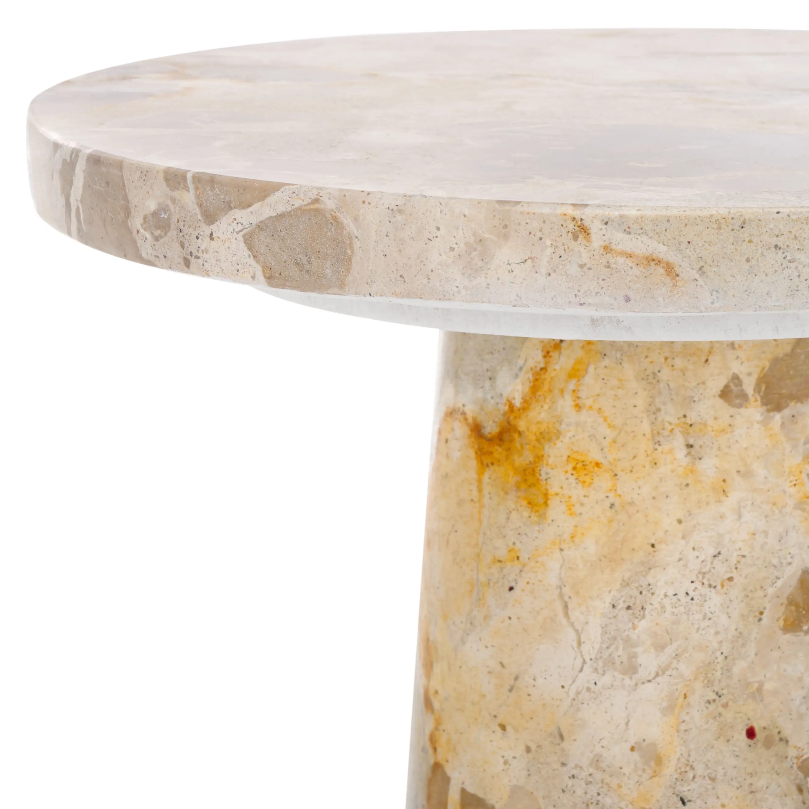 SFV9704I Valentia Round Marble Accent Table-5
